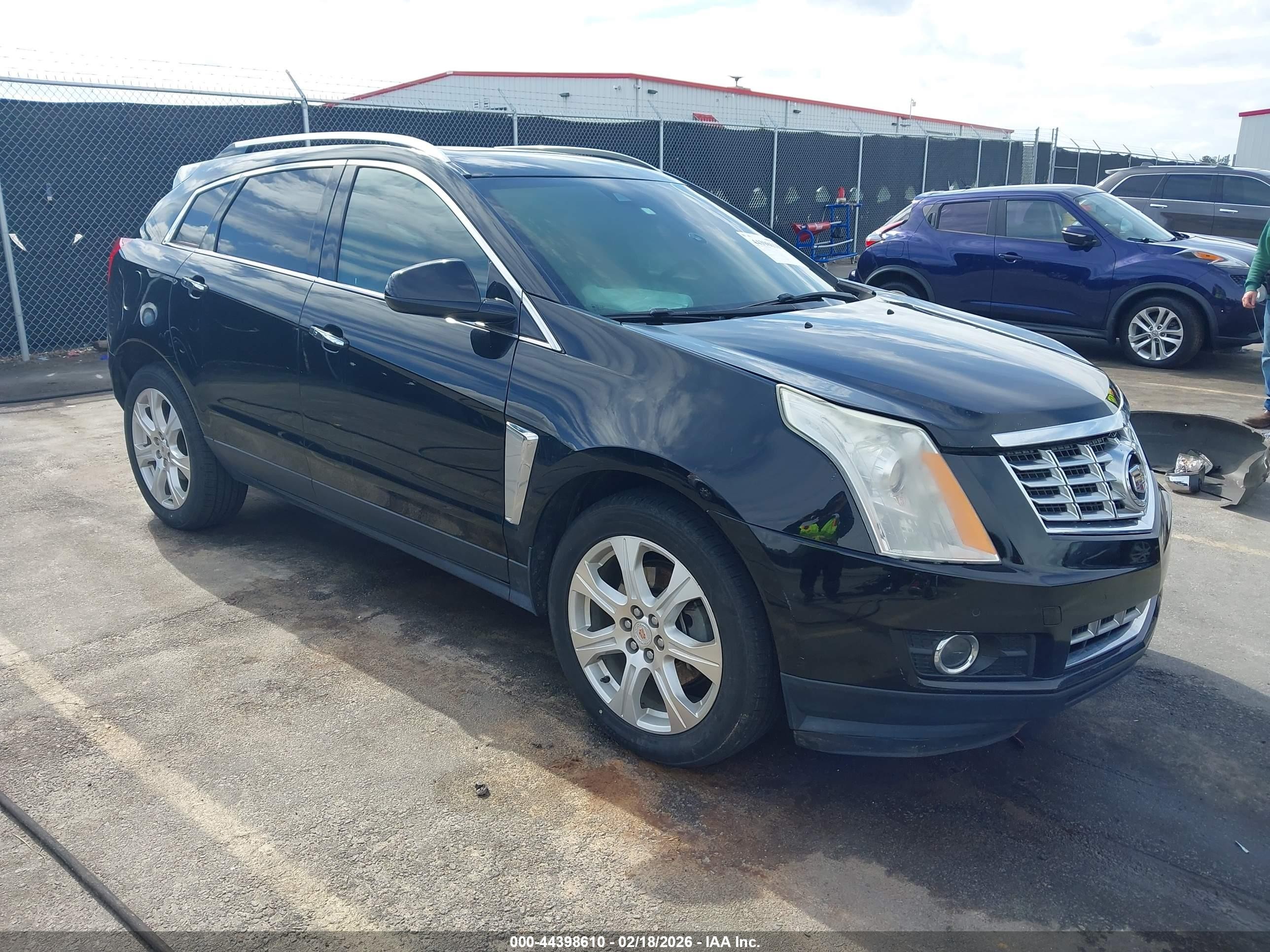 2016 Cadillac SRX Premium Collection, VIN 3GYFNDE33GS585062 — Interior fire