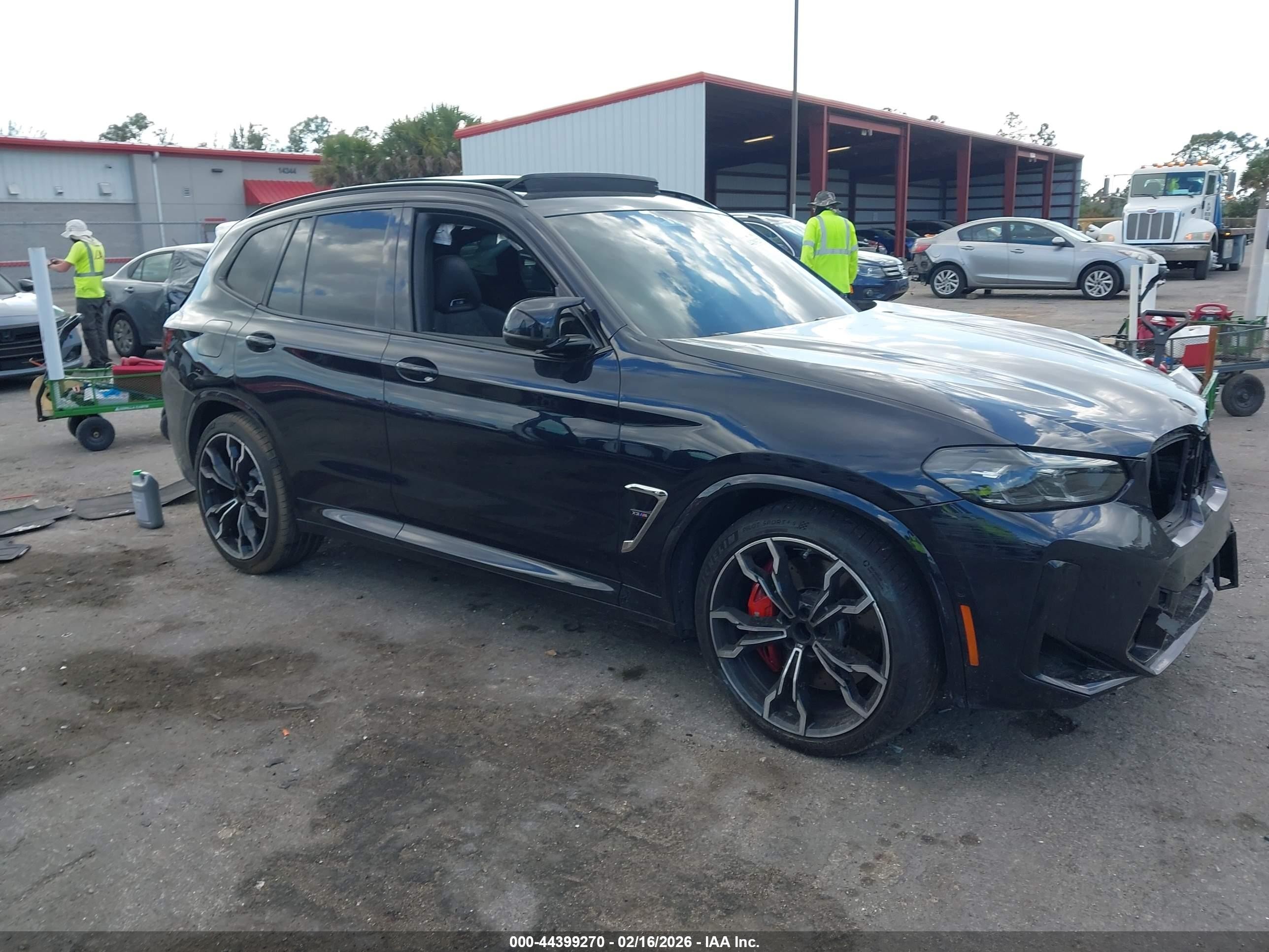 2022 BMW X3 M, VIN 5YM13EC06N9M58561 — Front end