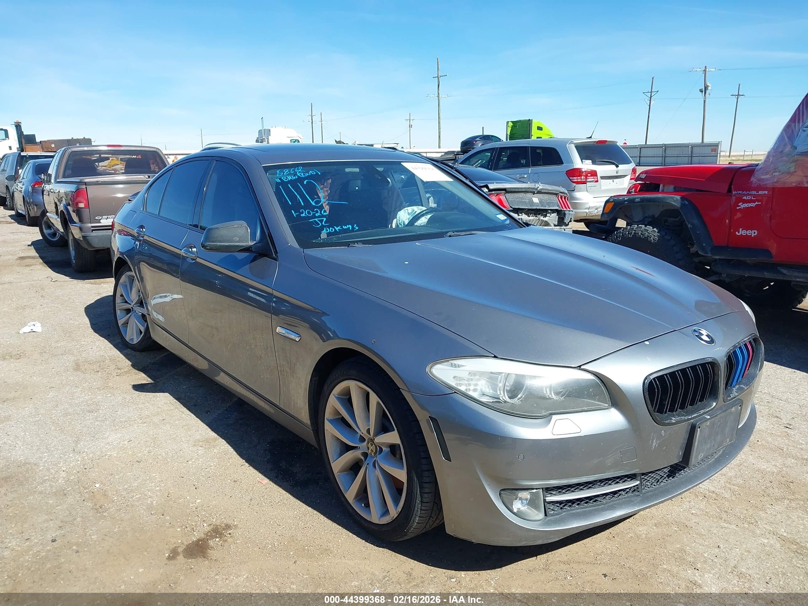 2011 BMW 5 Series 535i, VIN WBAFR7C56BC801112 — Side