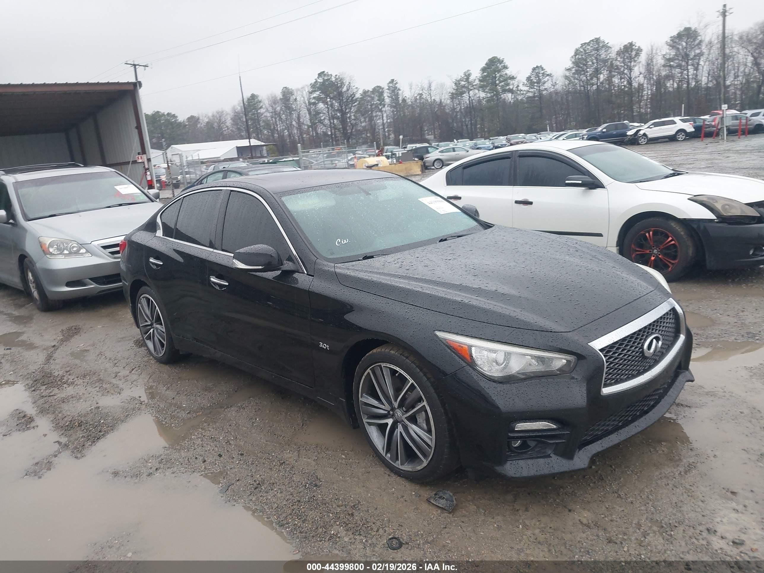 2016 Infiniti Q50 Premium, VIN JN1EV7AR3GM343193 — Repossession