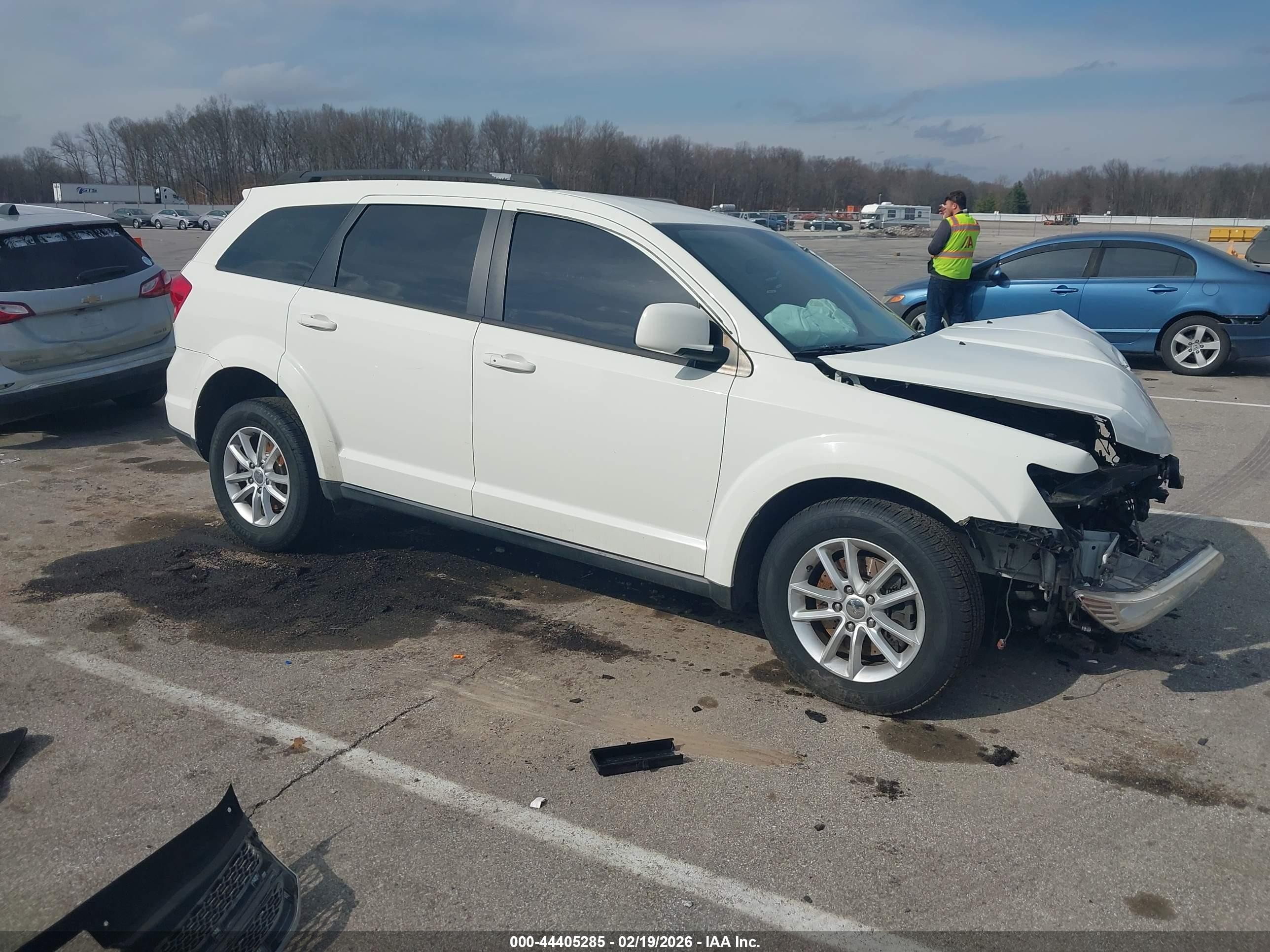 2013 Dodge Journey SXT, VIN 3C4PDDBG2DT650820 — Front end