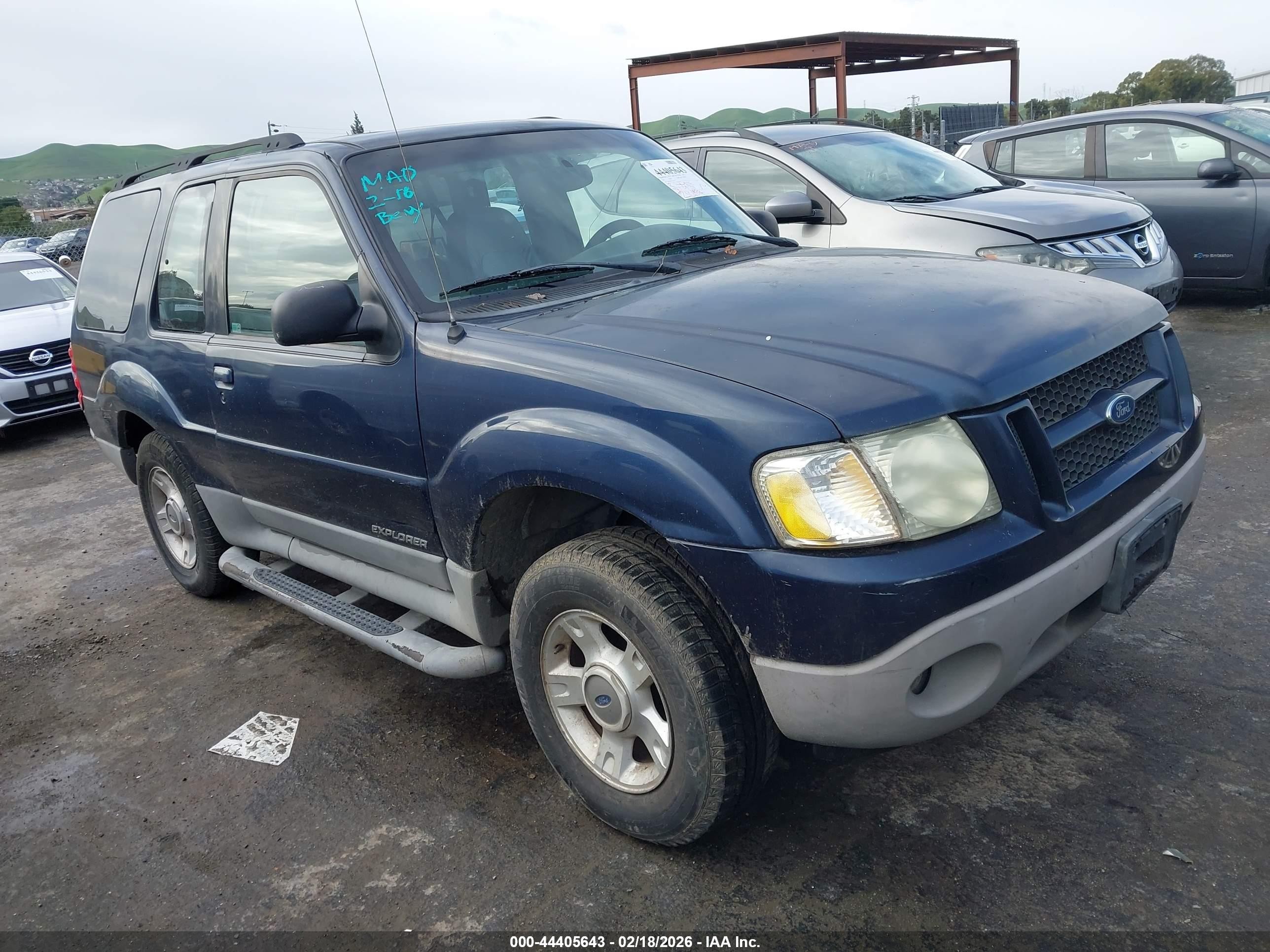 2002 Ford Explorer Sport, VIN 1FMCU60EX2UD21633 — Normal wear