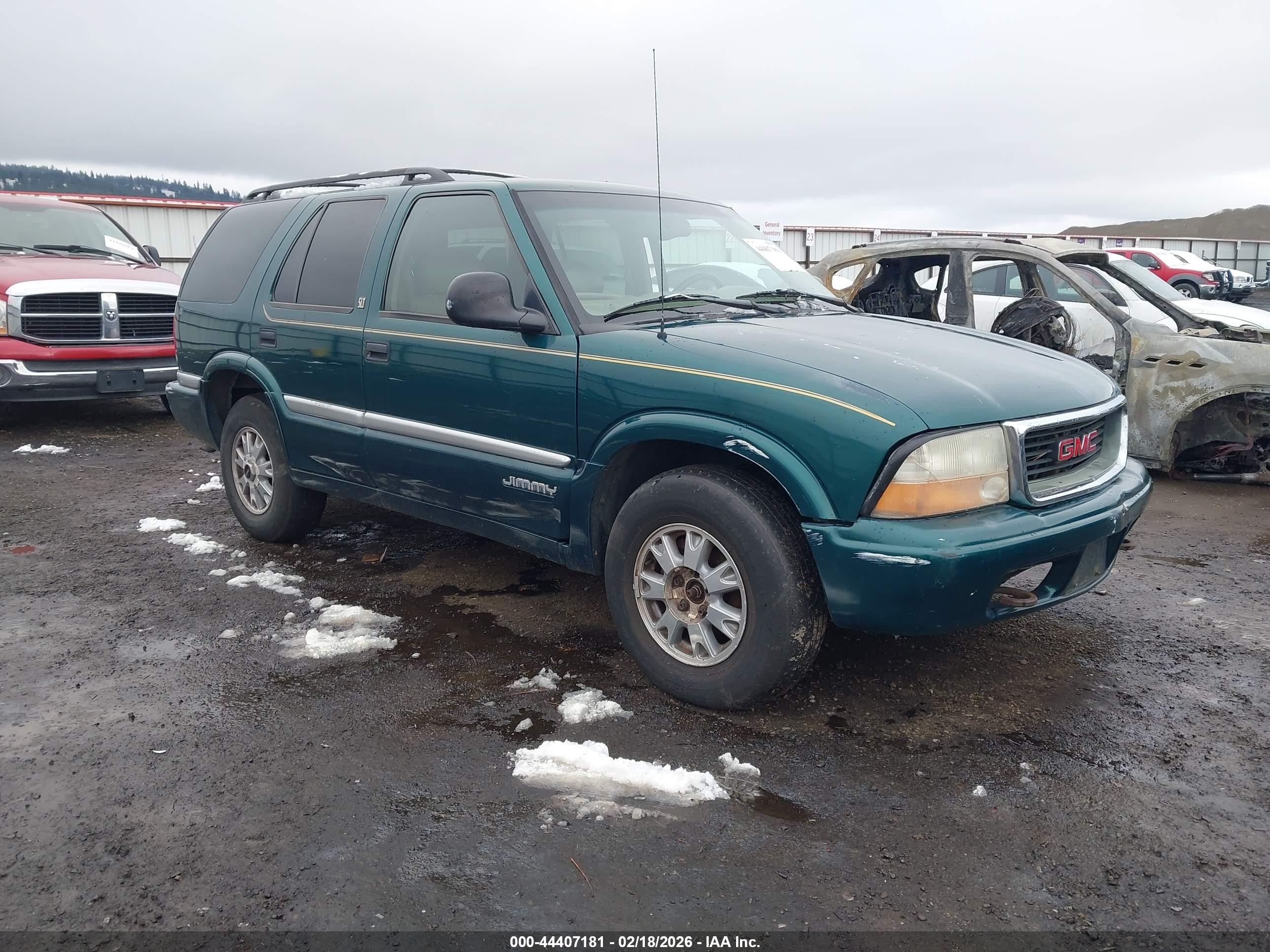 1998 GMC Jimmy SLS, VIN 1GKDT13W0W2573755 — Обычный износ