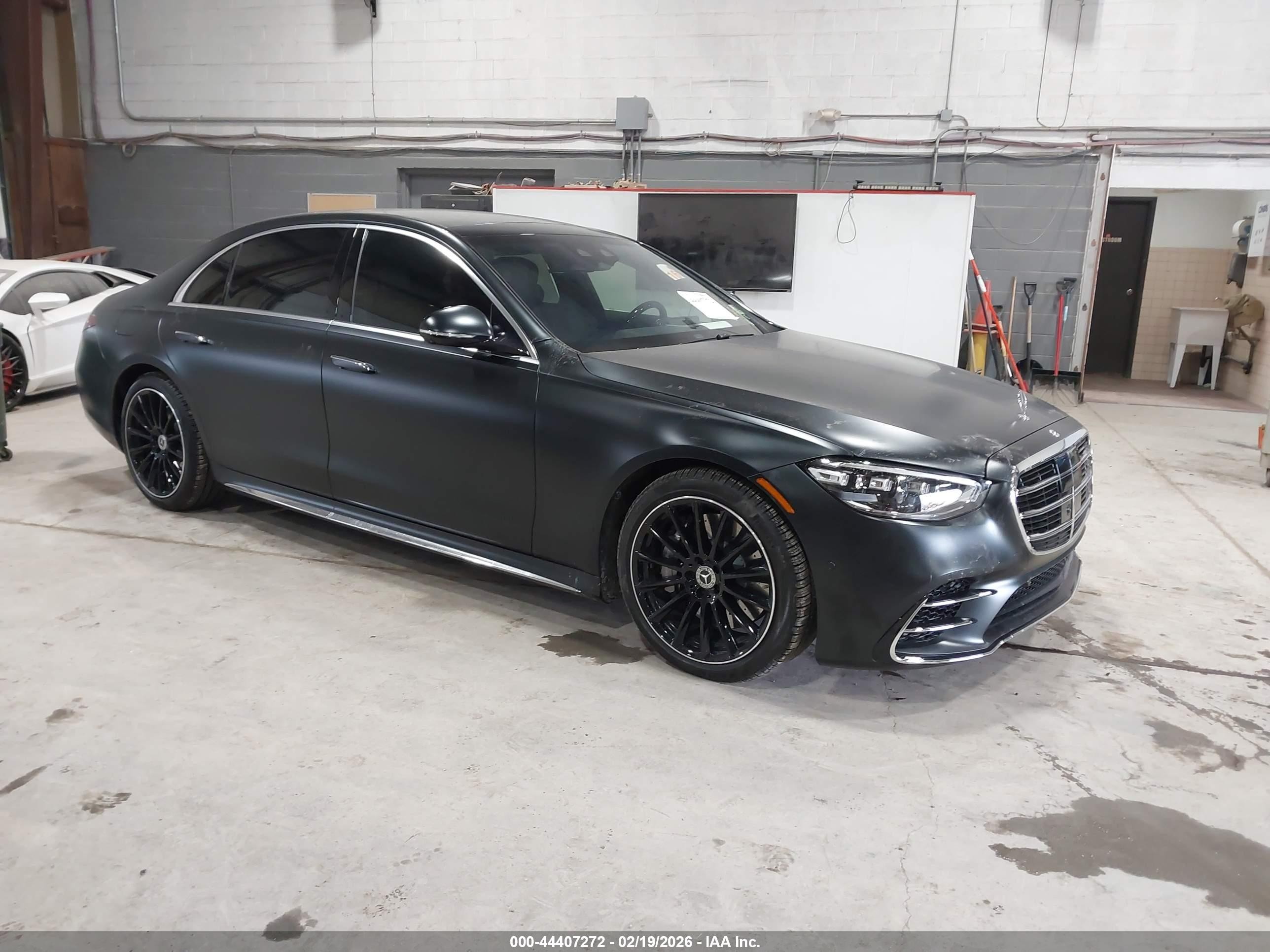 2026 Mercedes-Benz S 580, VIN W1K6G7GB8TA348283 — Rear end