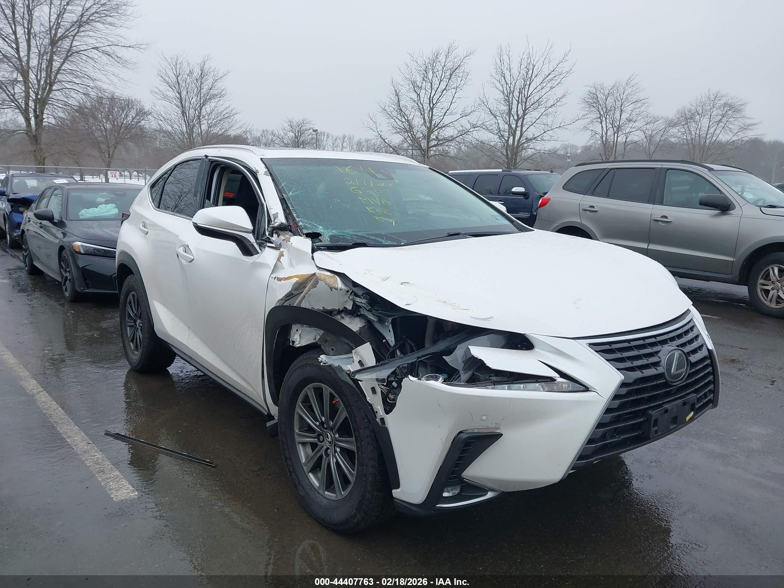 2018 Lexus NX 300 F Sport, VIN JTJBARBZ6J2161641 — Front end