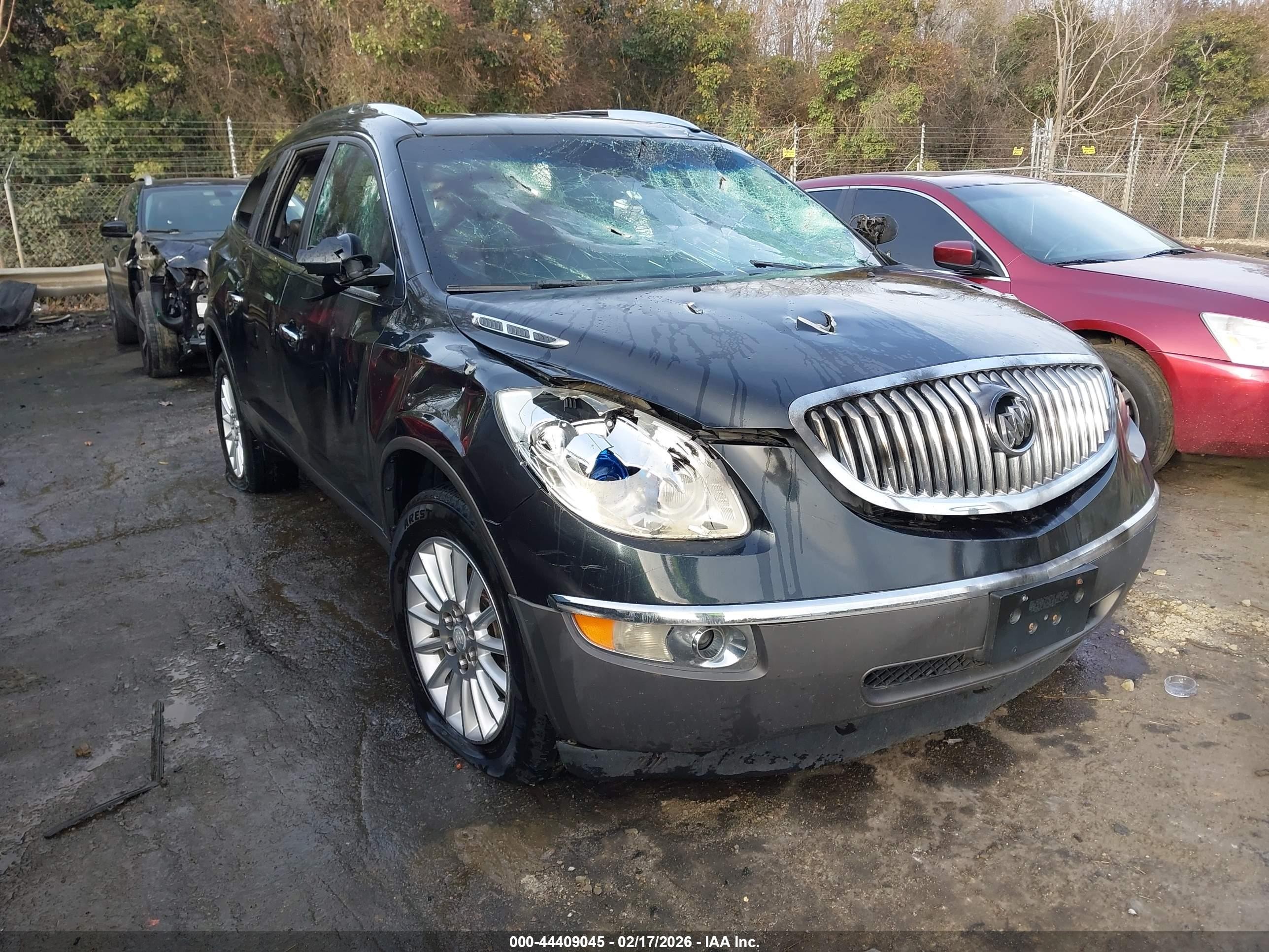 2012 Buick Enclave Leather, VIN 5GAKRCED8CJ106255 — Vandalism