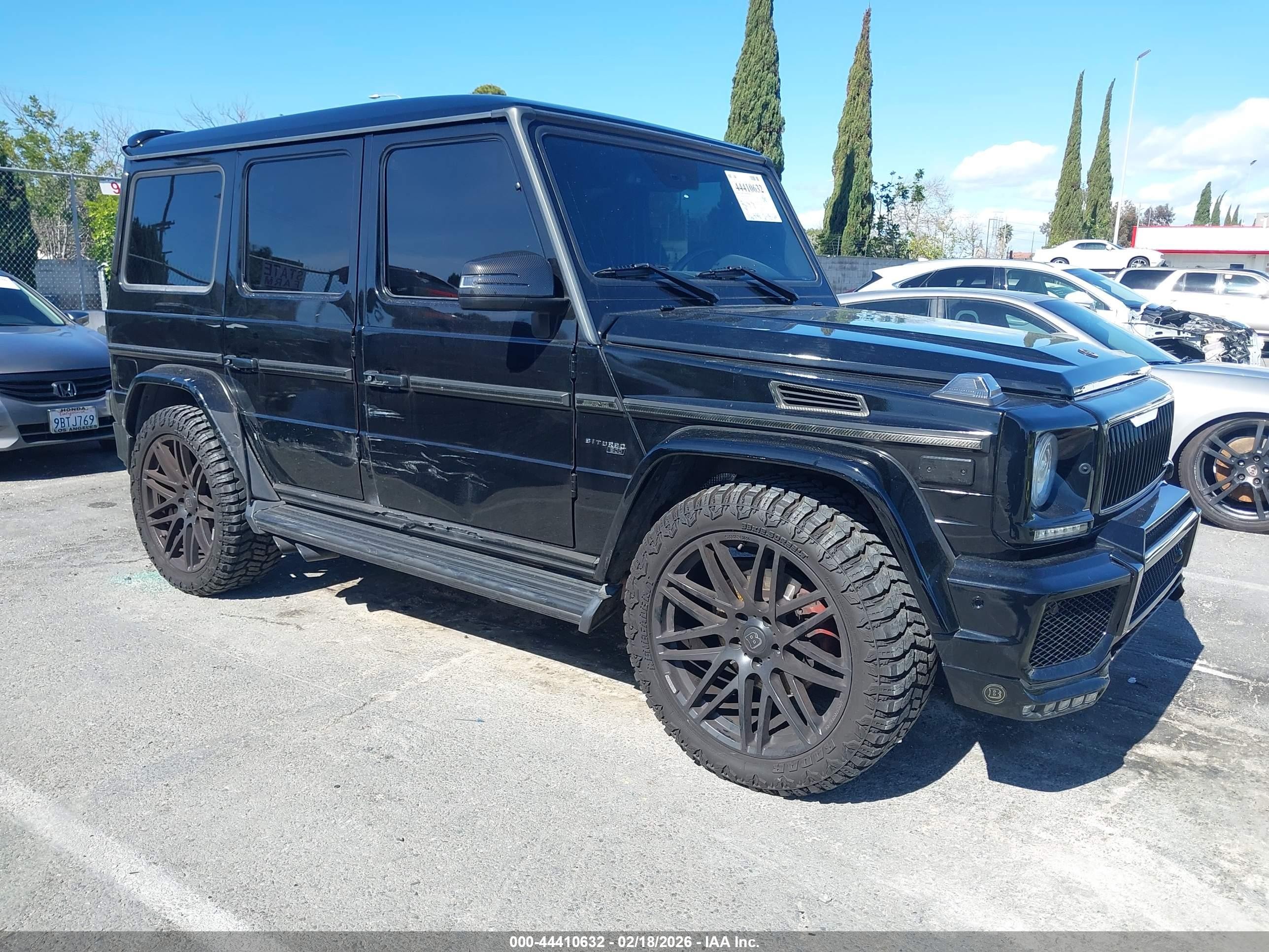 2008 Mercedes-Benz G 5.5L AMG, VIN WDCYR71E98X172598 — Side