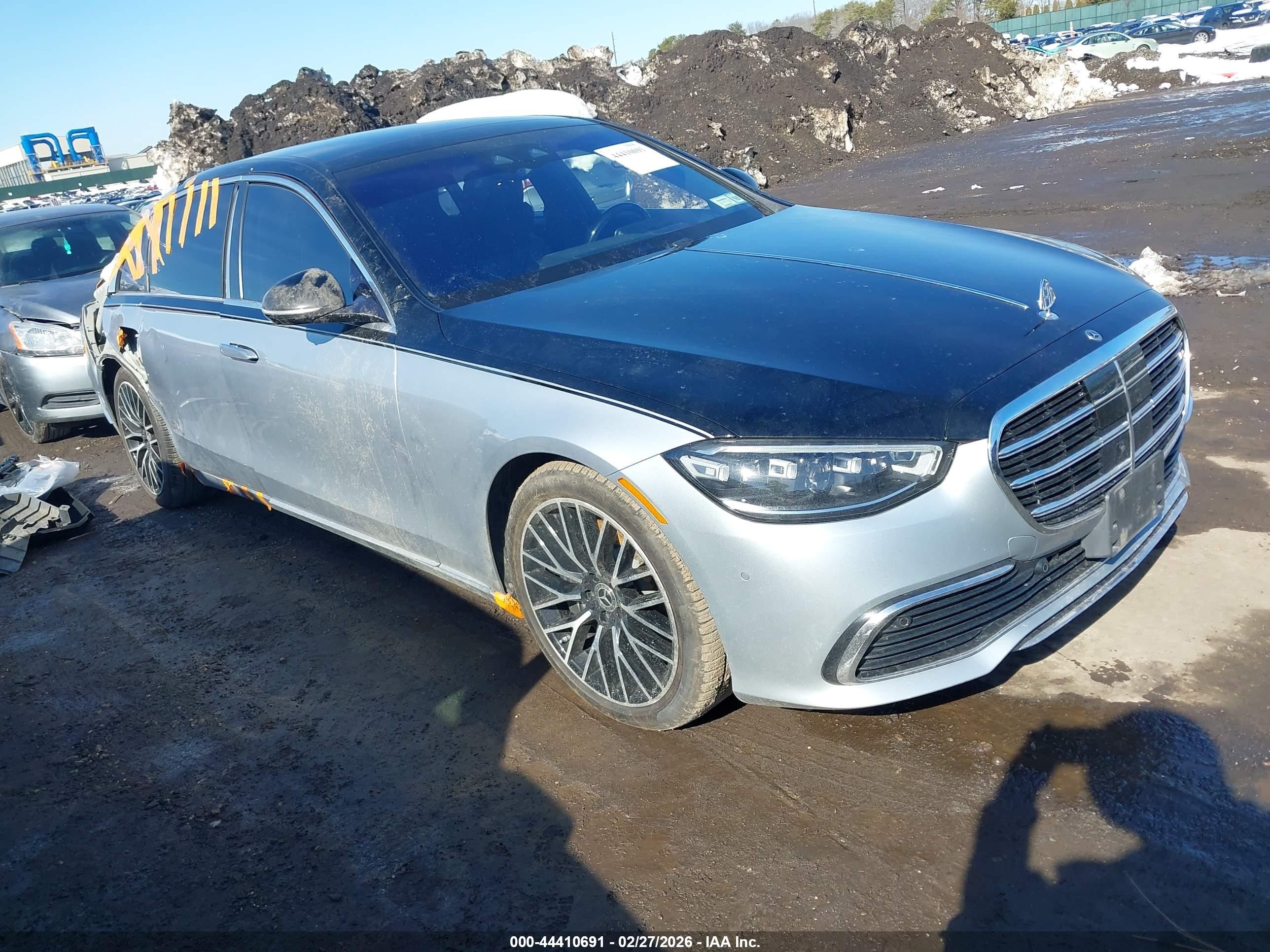 2021 Mercedes-Benz S 580, VIN W1K6G7GBXMA042963 — Rear end