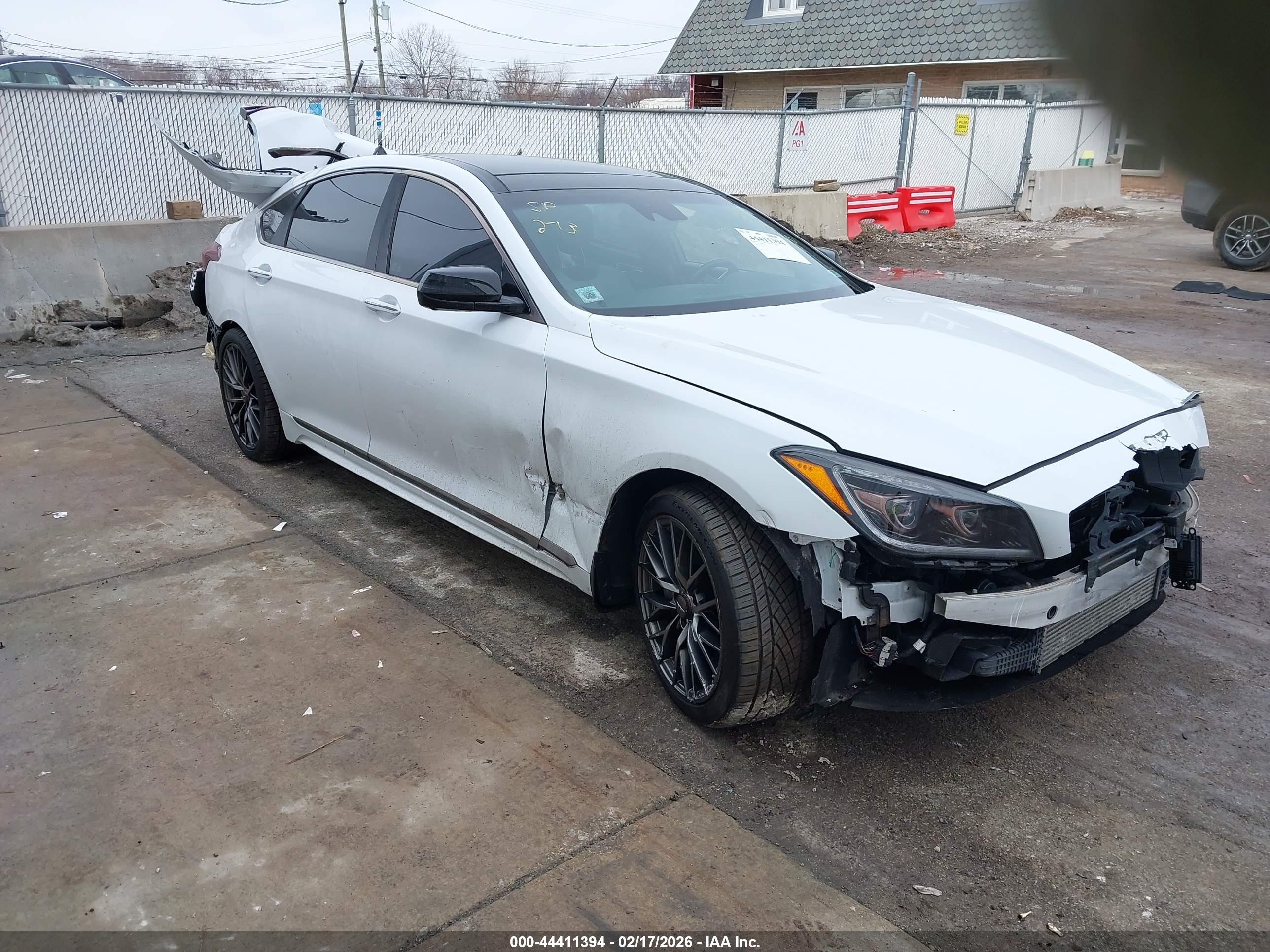 2018 Genesis G80 Sport, VIN KMHGN4JB8JU222329 — All over