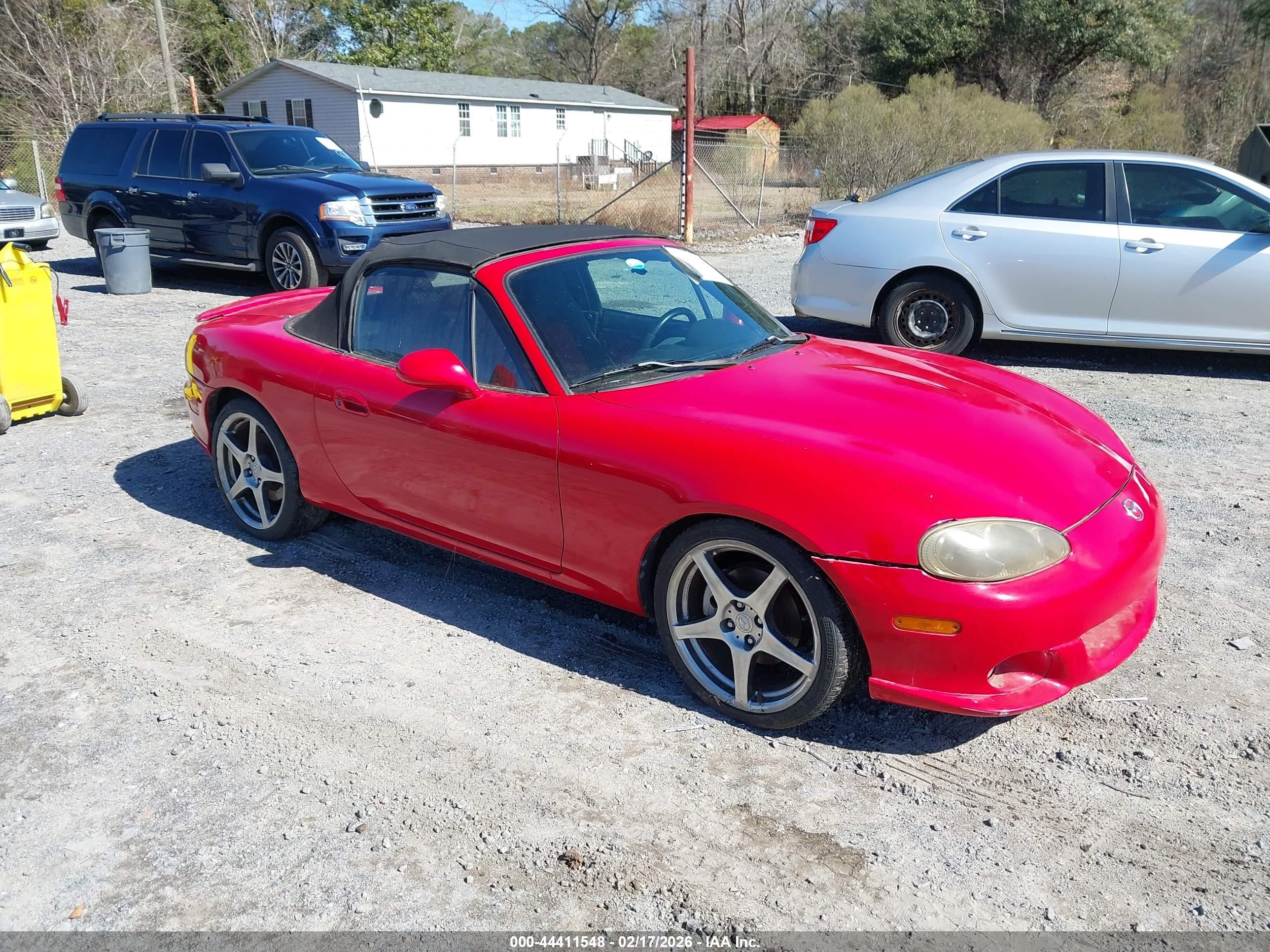 2004 Mazda MX-5 Miata Mazdaspeed, VIN JM1NB354040409831 — Normal wear