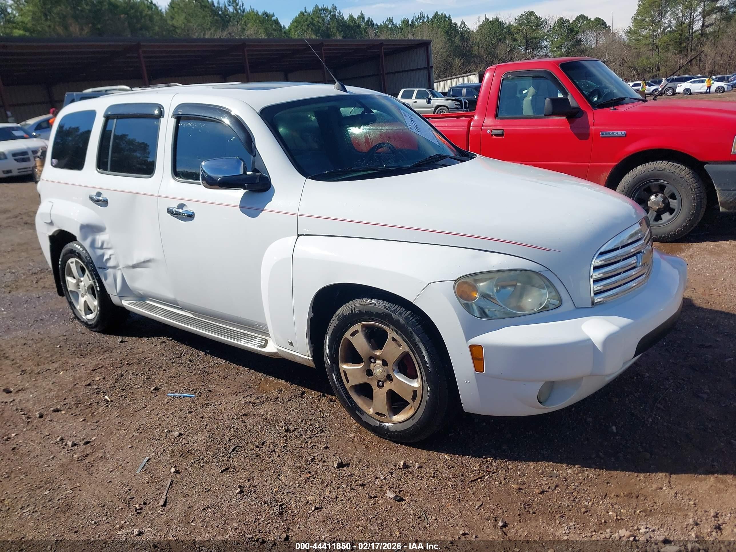 2007 Chevrolet HHR LT, VIN 3GNDA23D97S567374 — Rear end