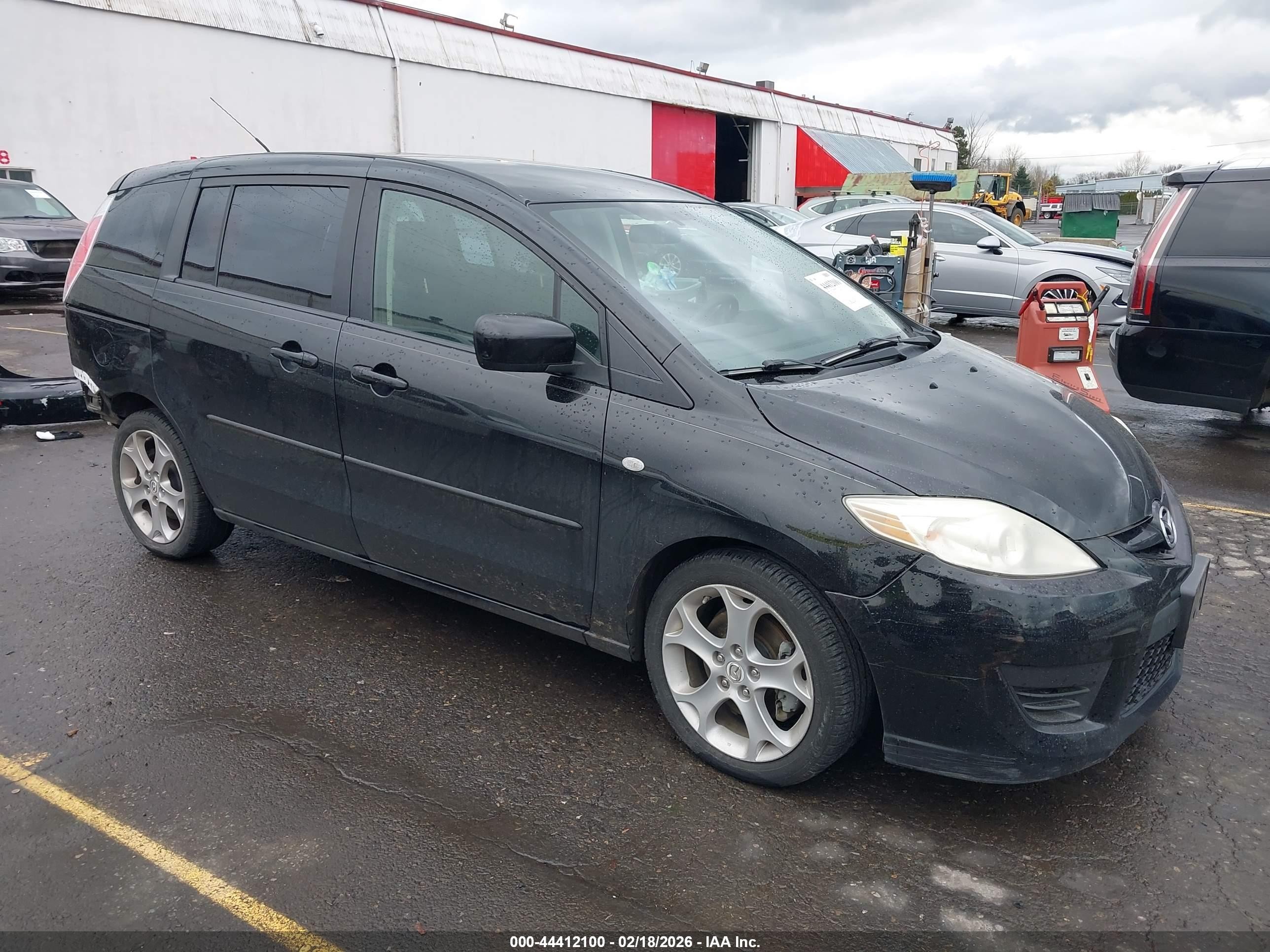 2009 Mazda 5 Touring, VIN JM1CR29L290329534 — Rear end