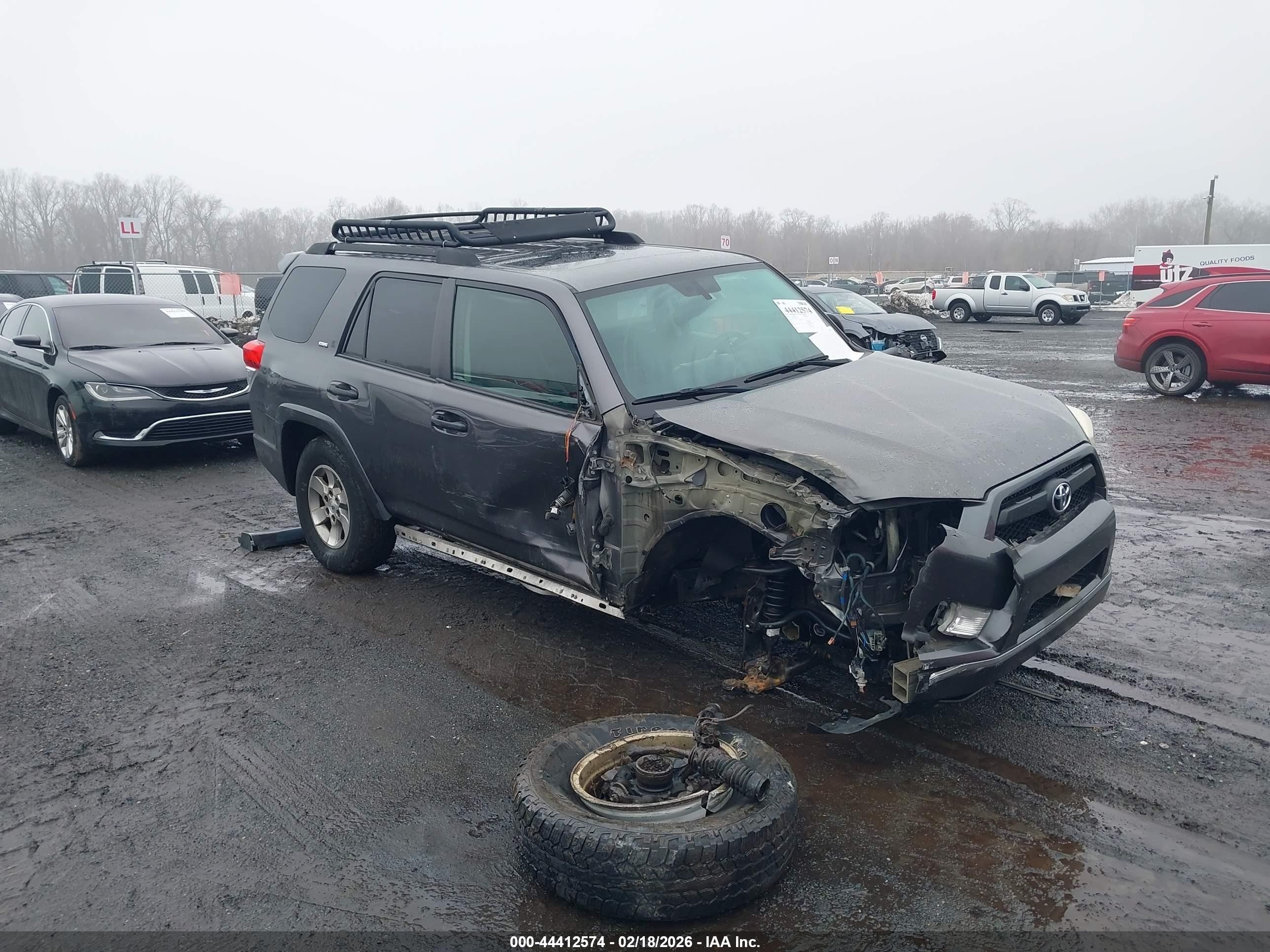 2010 Toyota 4Runner SR5, VIN JTEBU5JR1A5015579 — Front end