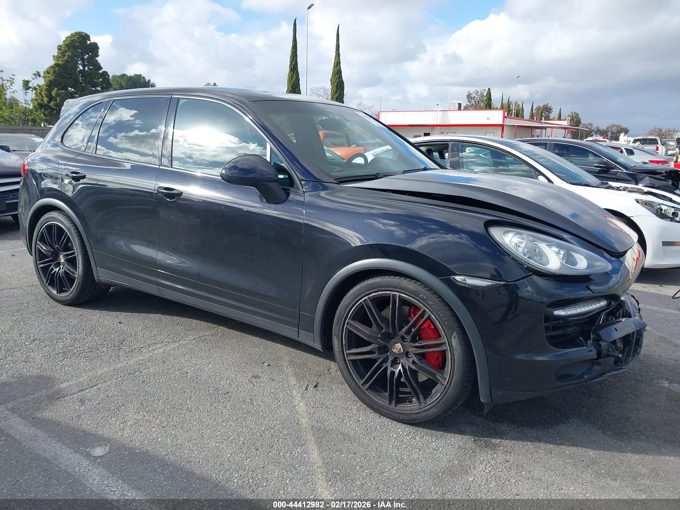 2012 Porsche Cayenne Turbo, VIN WP1AC2A21CLA82801 — All over