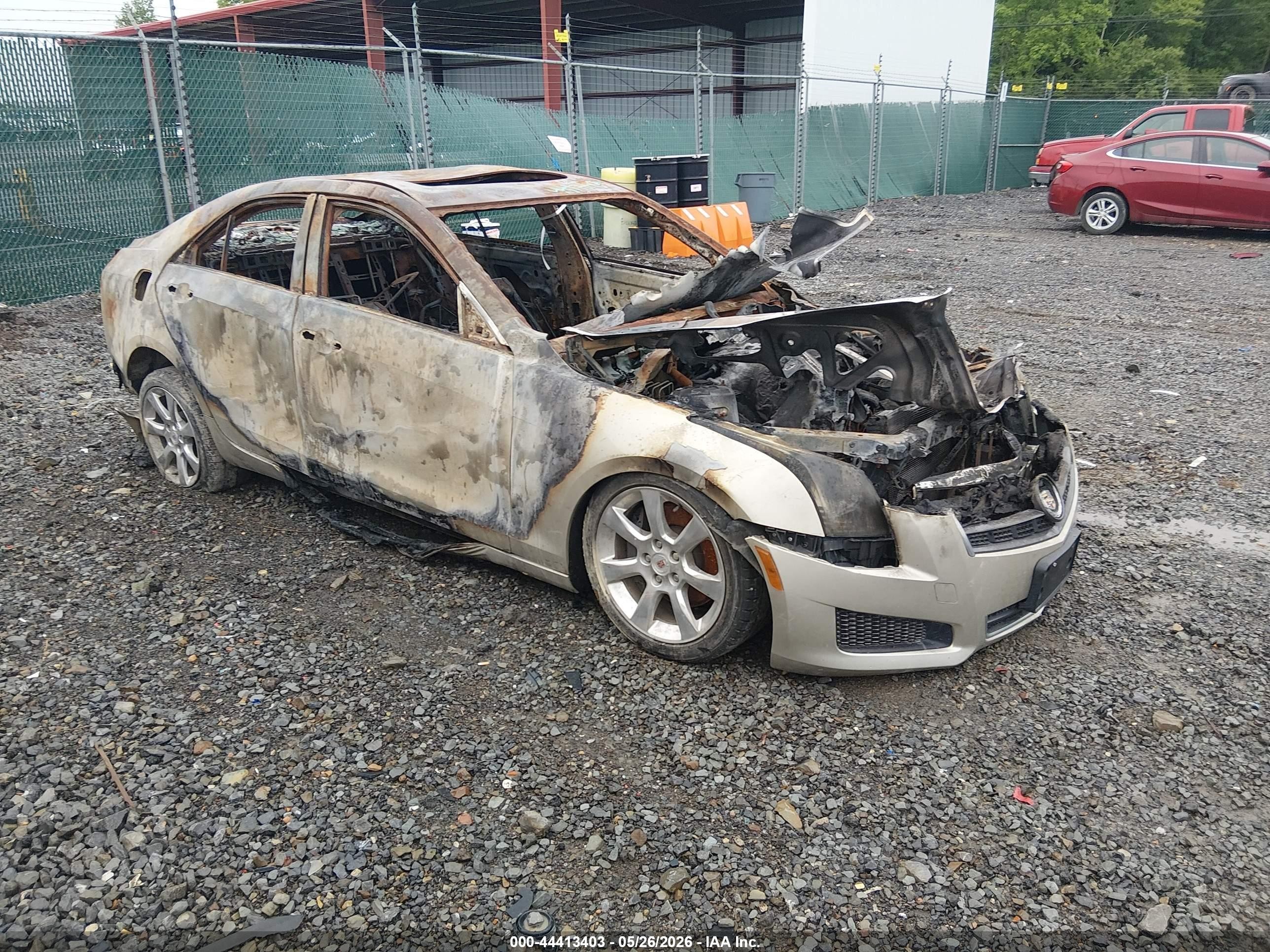 2013 Cadillac ATS, VIN 1G6AA5RA7D0105315 — Burn