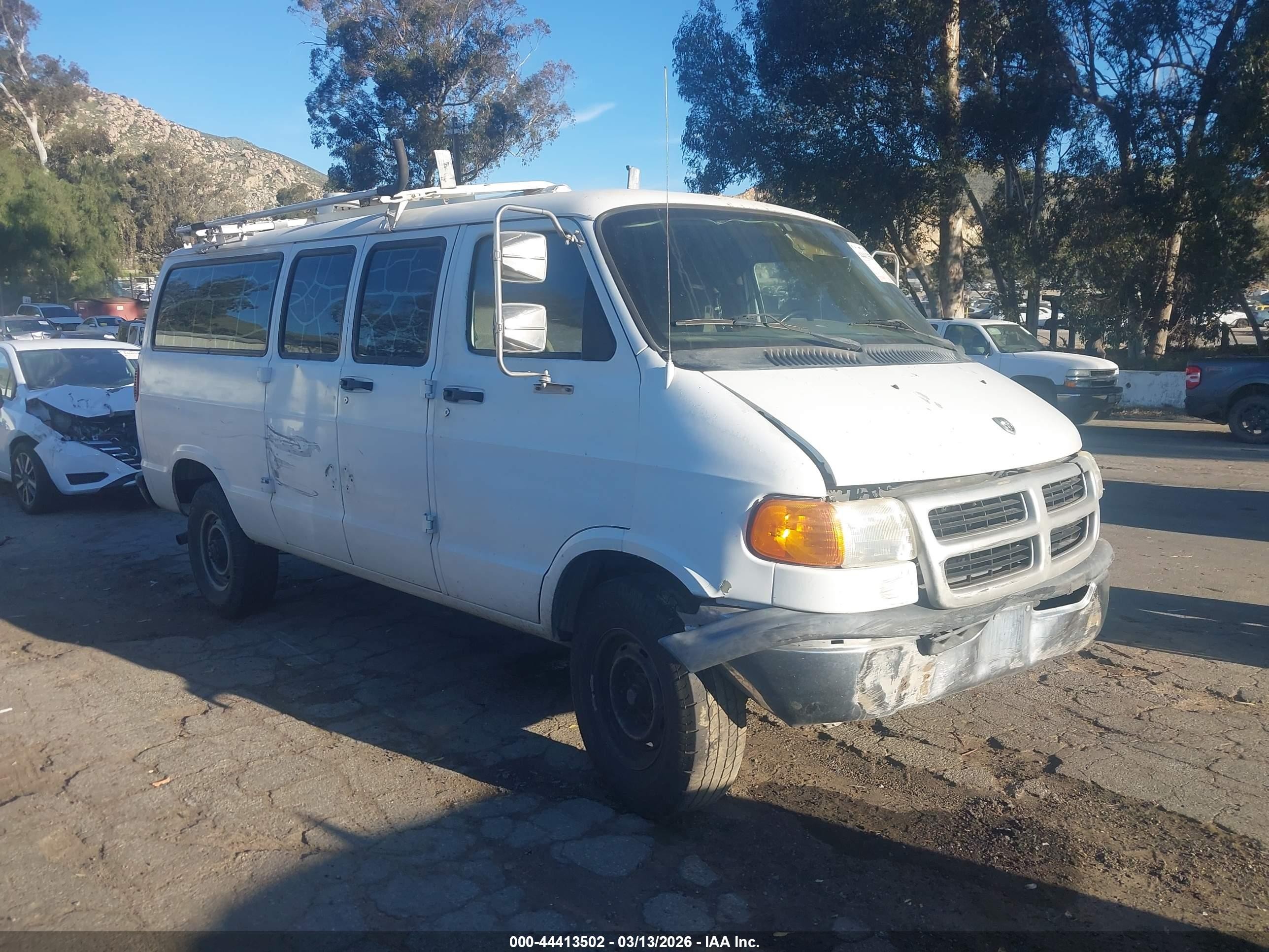 2003 Dodge RAM, VIN 2D7KB31Z03K523819 — Бок