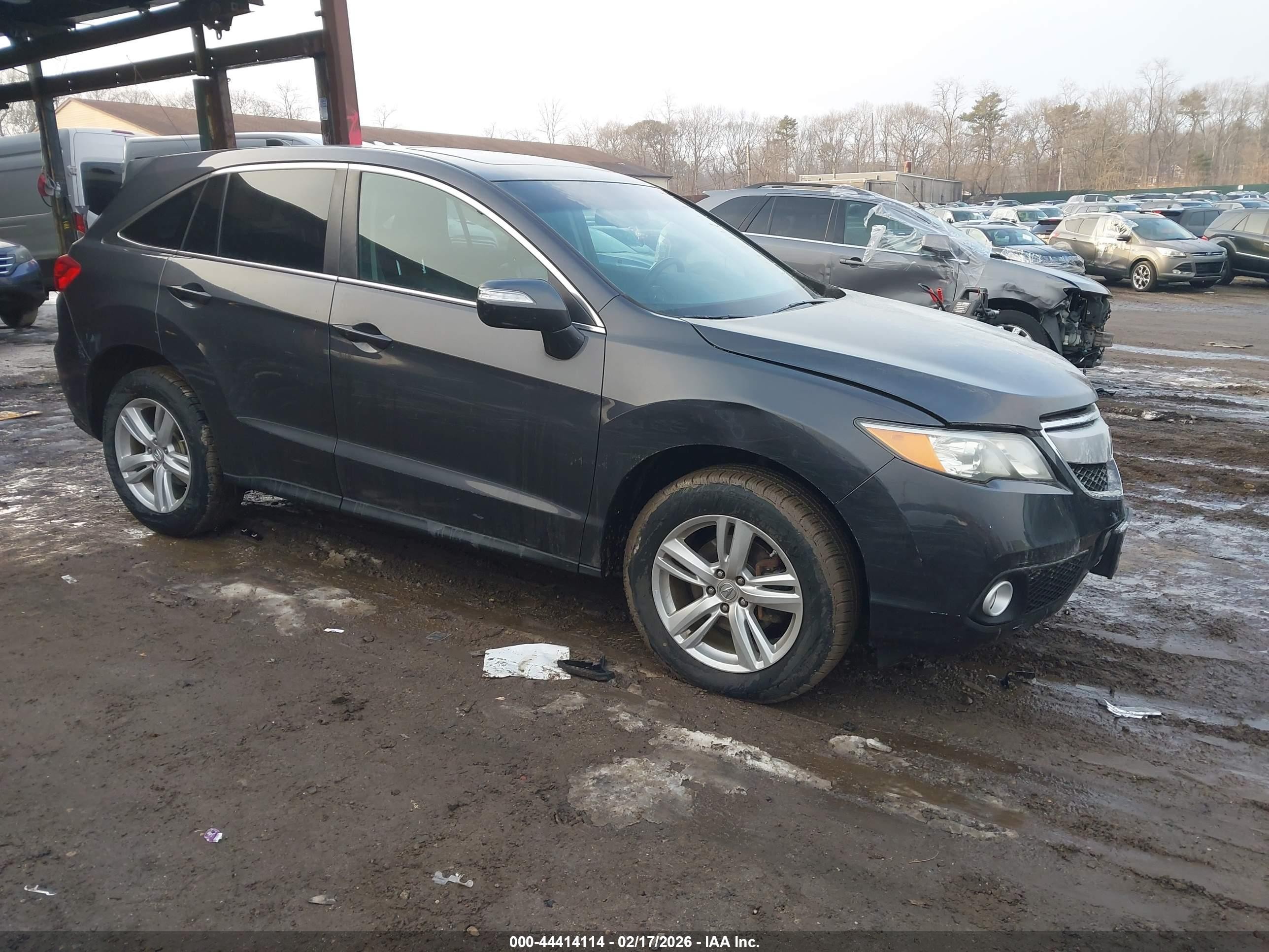 2014 Acura RDX Technology, VIN 5J8TB4H55EL012585 — Engine fire