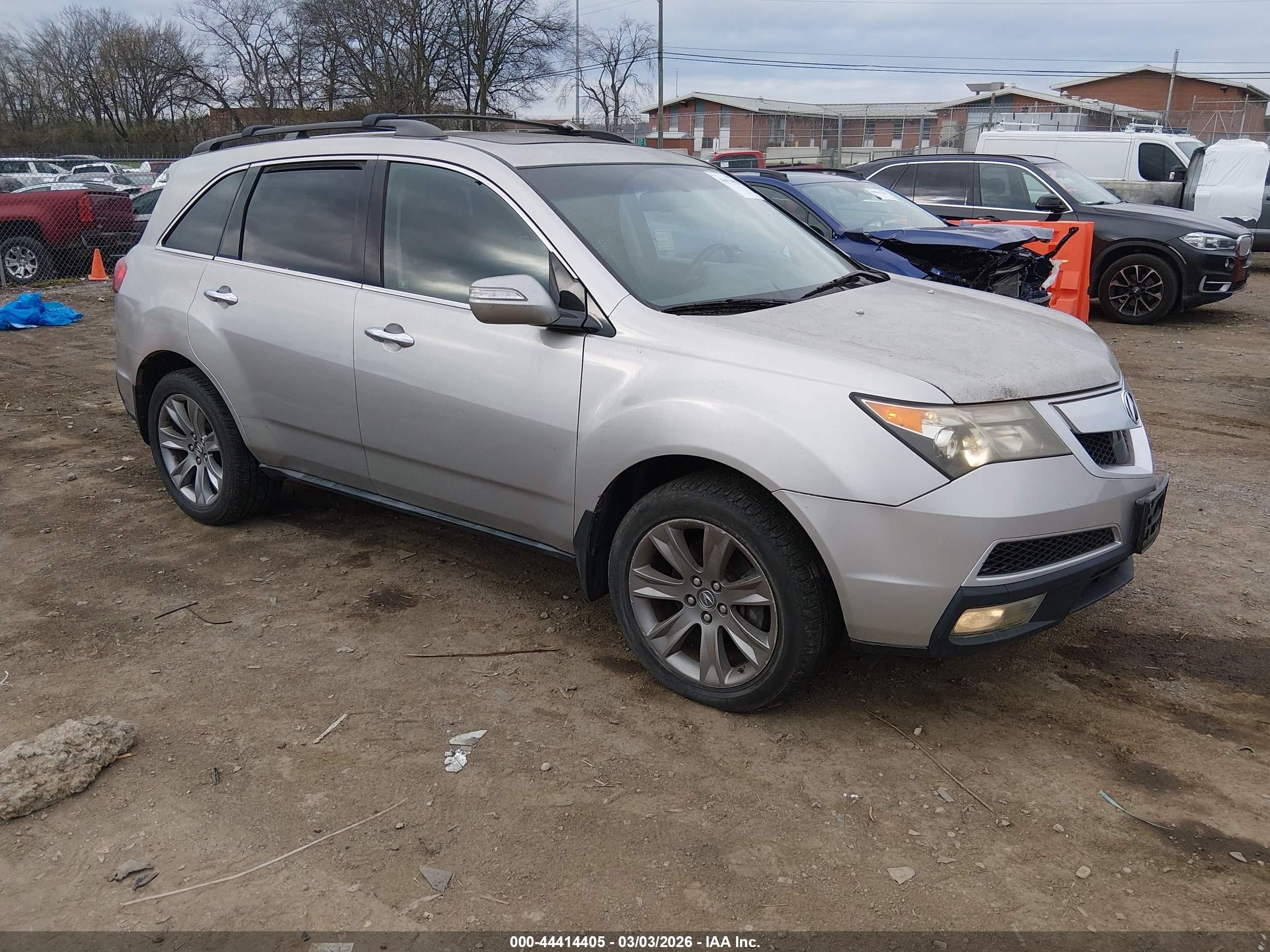 2010 Acura MDX Advance, VIN 2HNYD2H76AH507934 — Fresh water flood