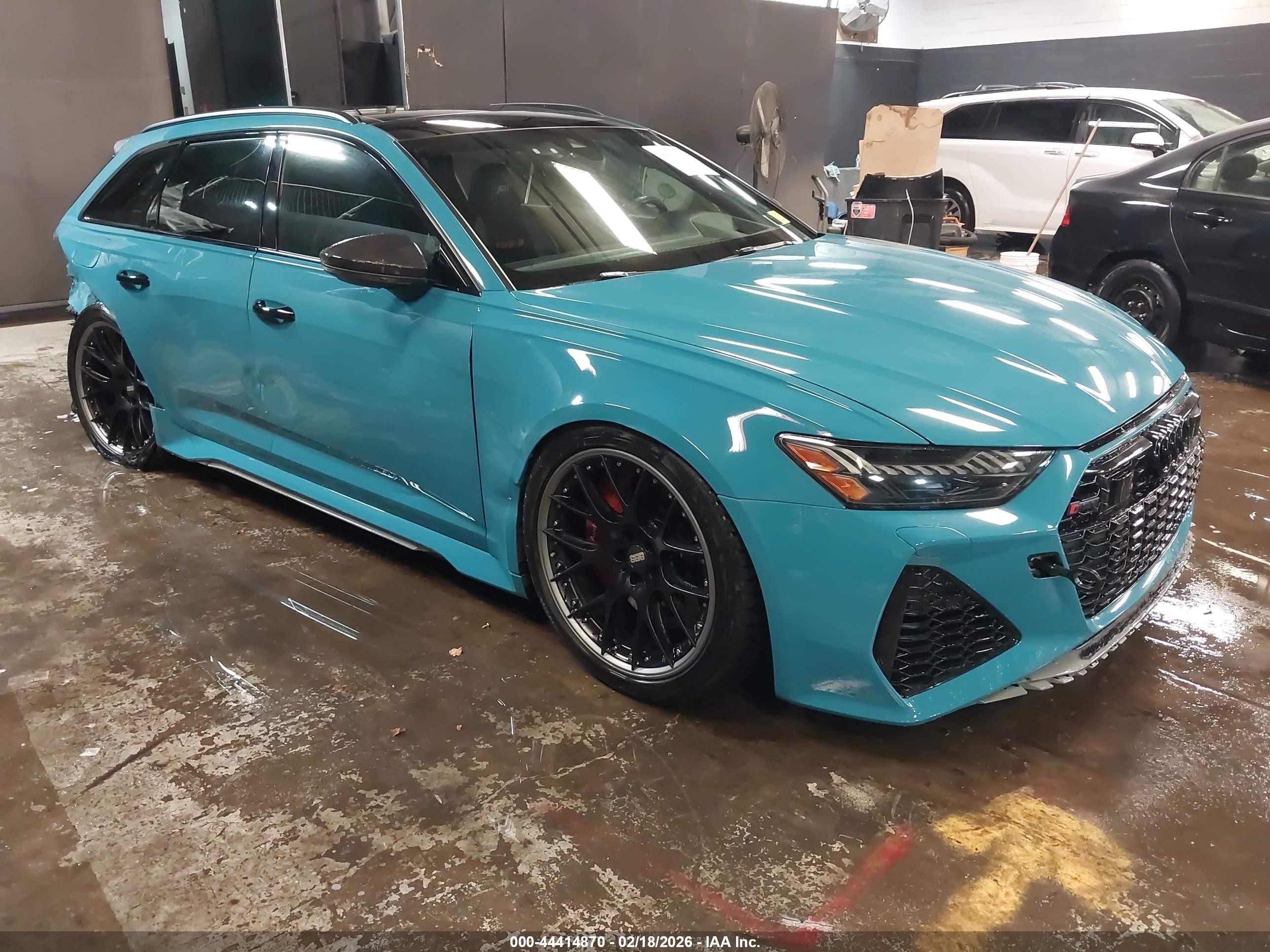 2021 Audi RS 6, VIN WUA1CBF22MN901317 — Side