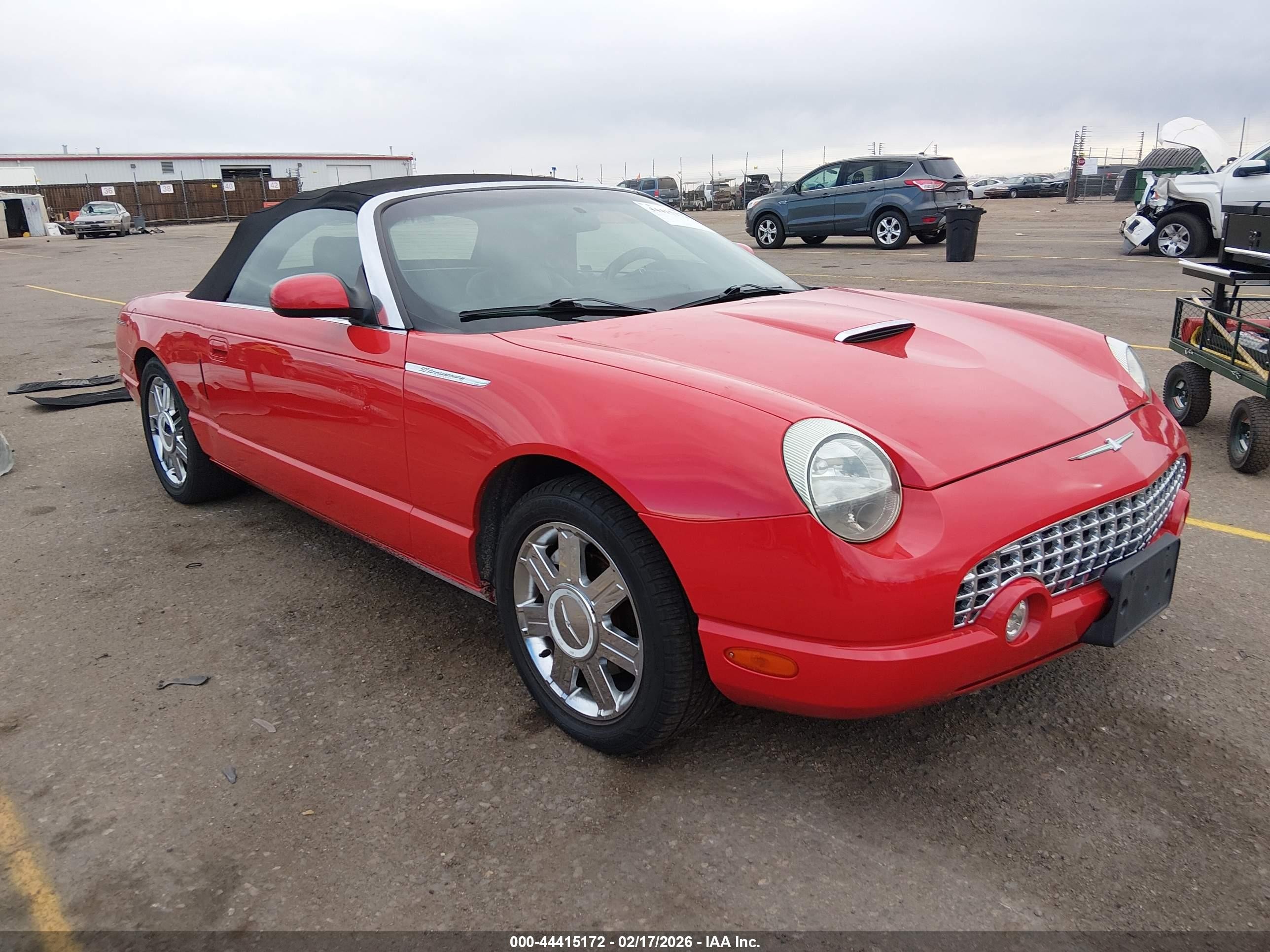 2005 Ford Thunderbird Deluxe, VIN 1FAHP60A65Y105604 — Mechanical