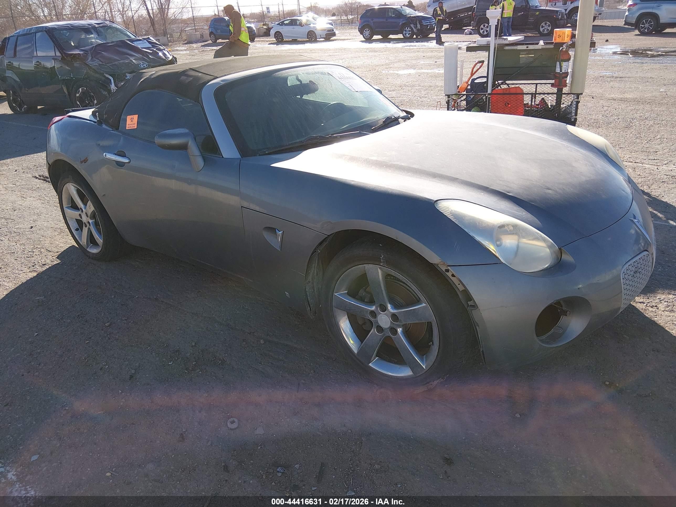 2006 Pontiac Solstice, VIN 1G2MB33B36Y106757 — Biohazard / chemical