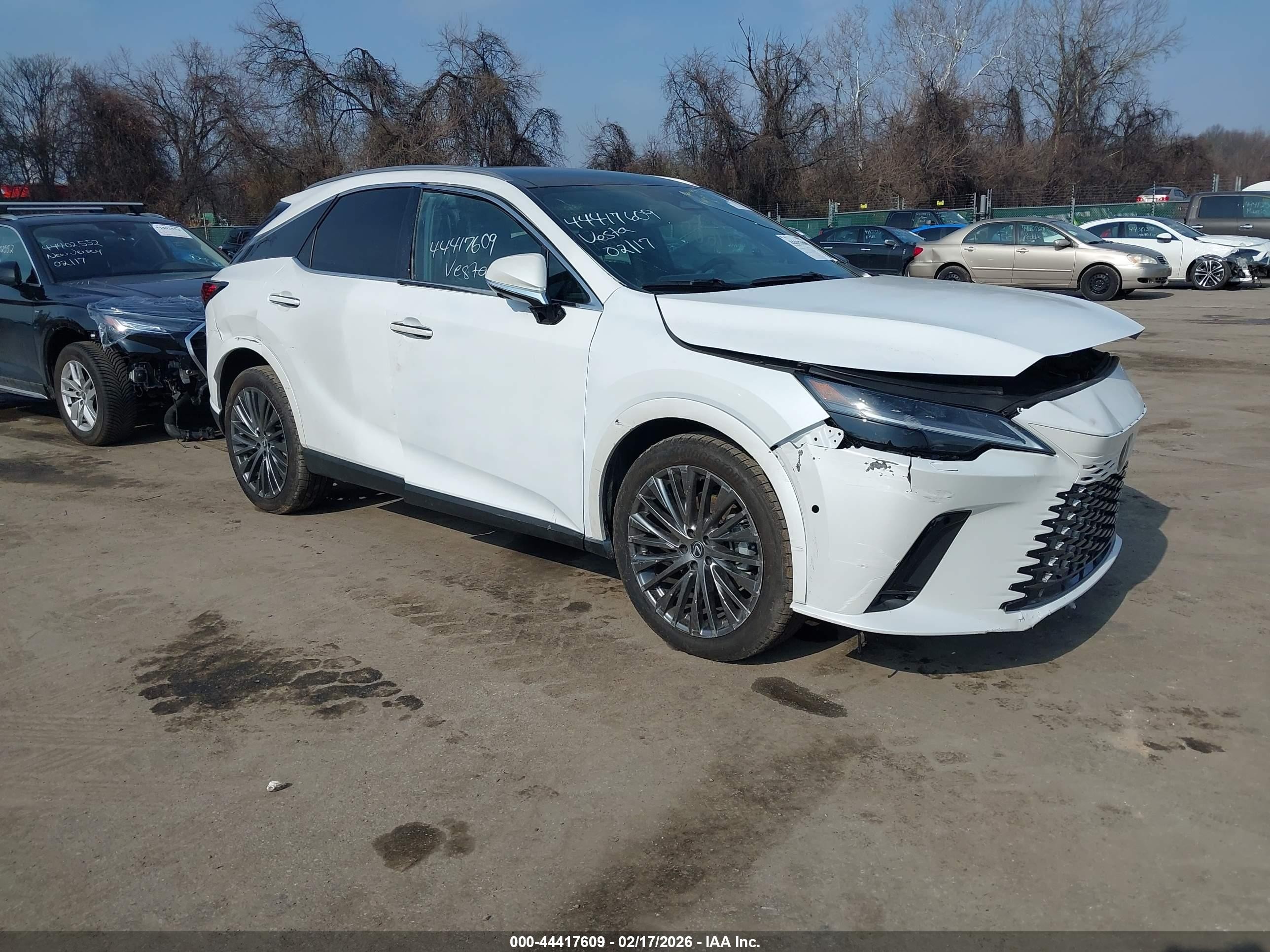 2025 Lexus RX 350h Premium, VIN 2T2BBMCA6SC086630 — Front end