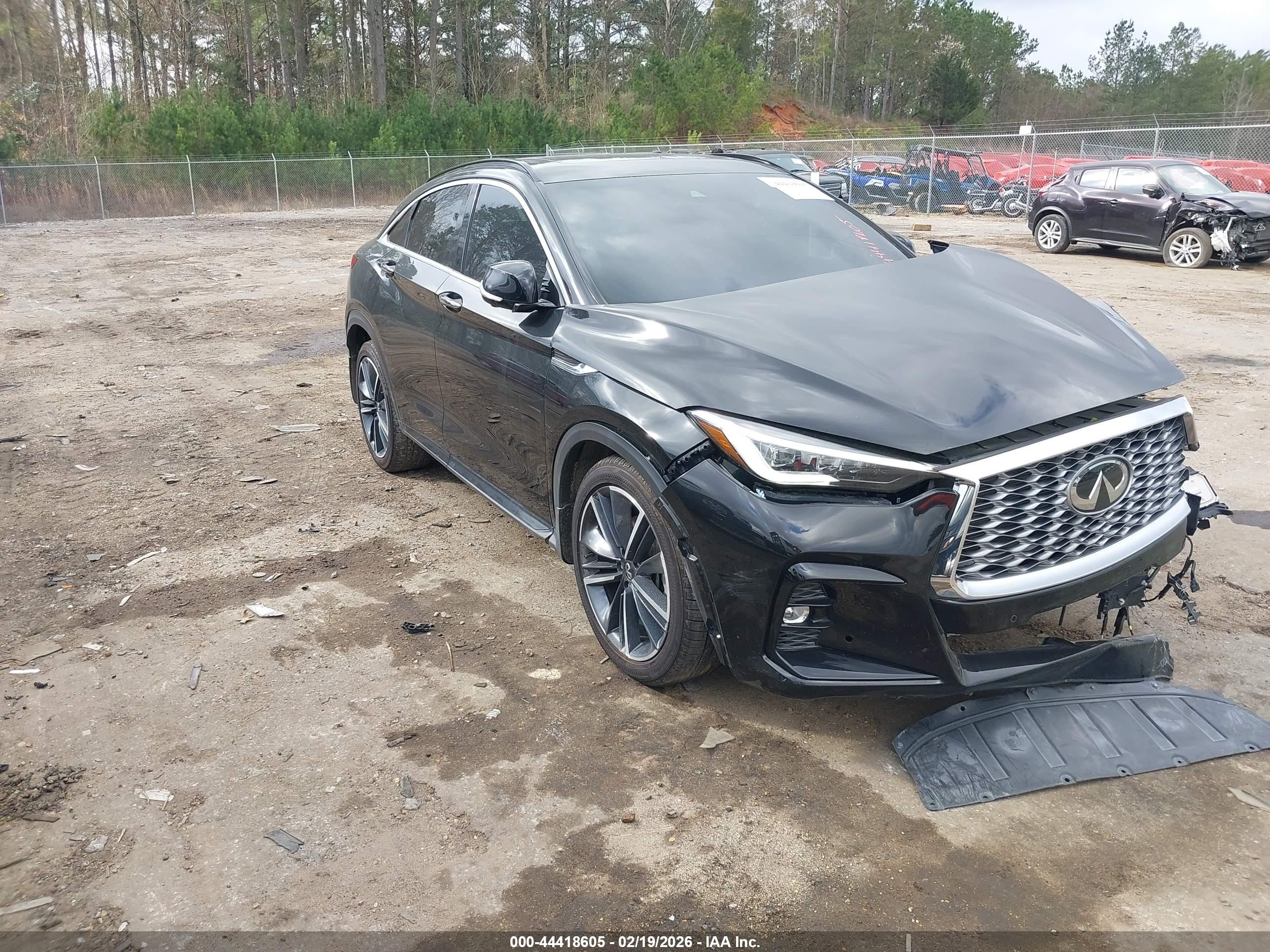 2025 Infiniti QX55 Sensory, VIN 3PCAJ5LR5SF103959 — Front end