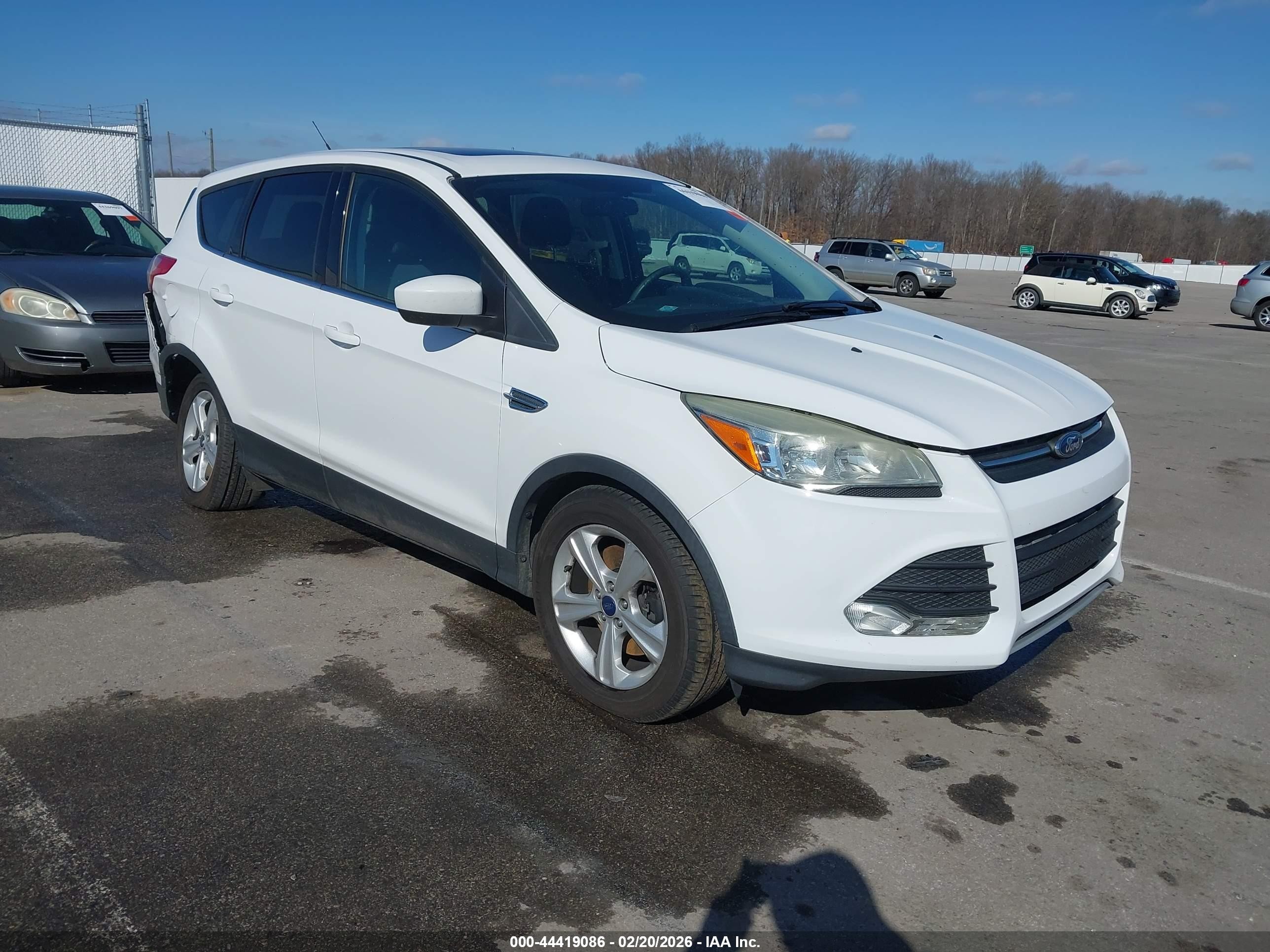 2015 Ford Escape SE, VIN 1FMCU9G99FUA31724 — Rear end