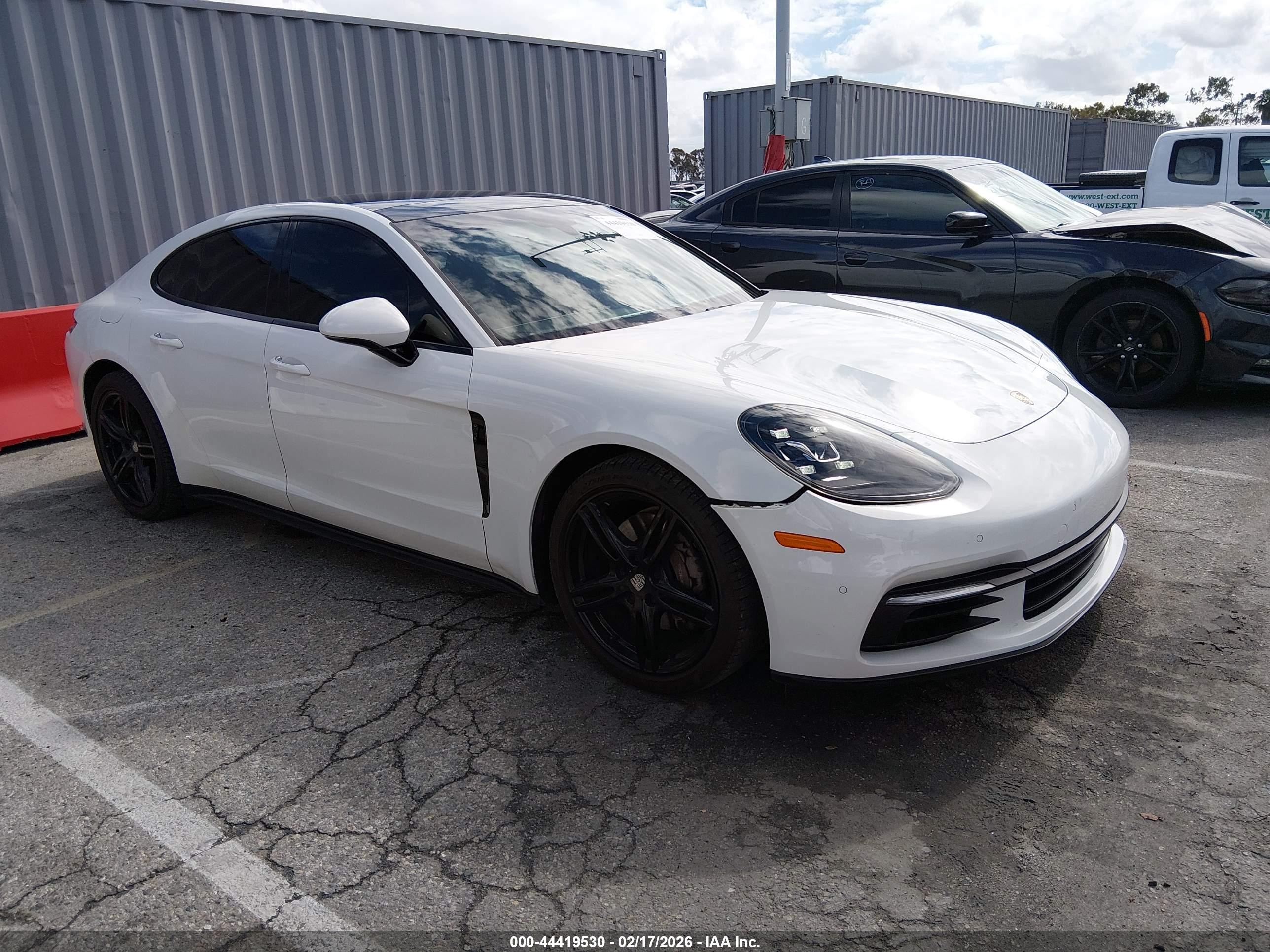 2018 Porsche Panamera, VIN WP0AA2A77JL100945 — Repossession