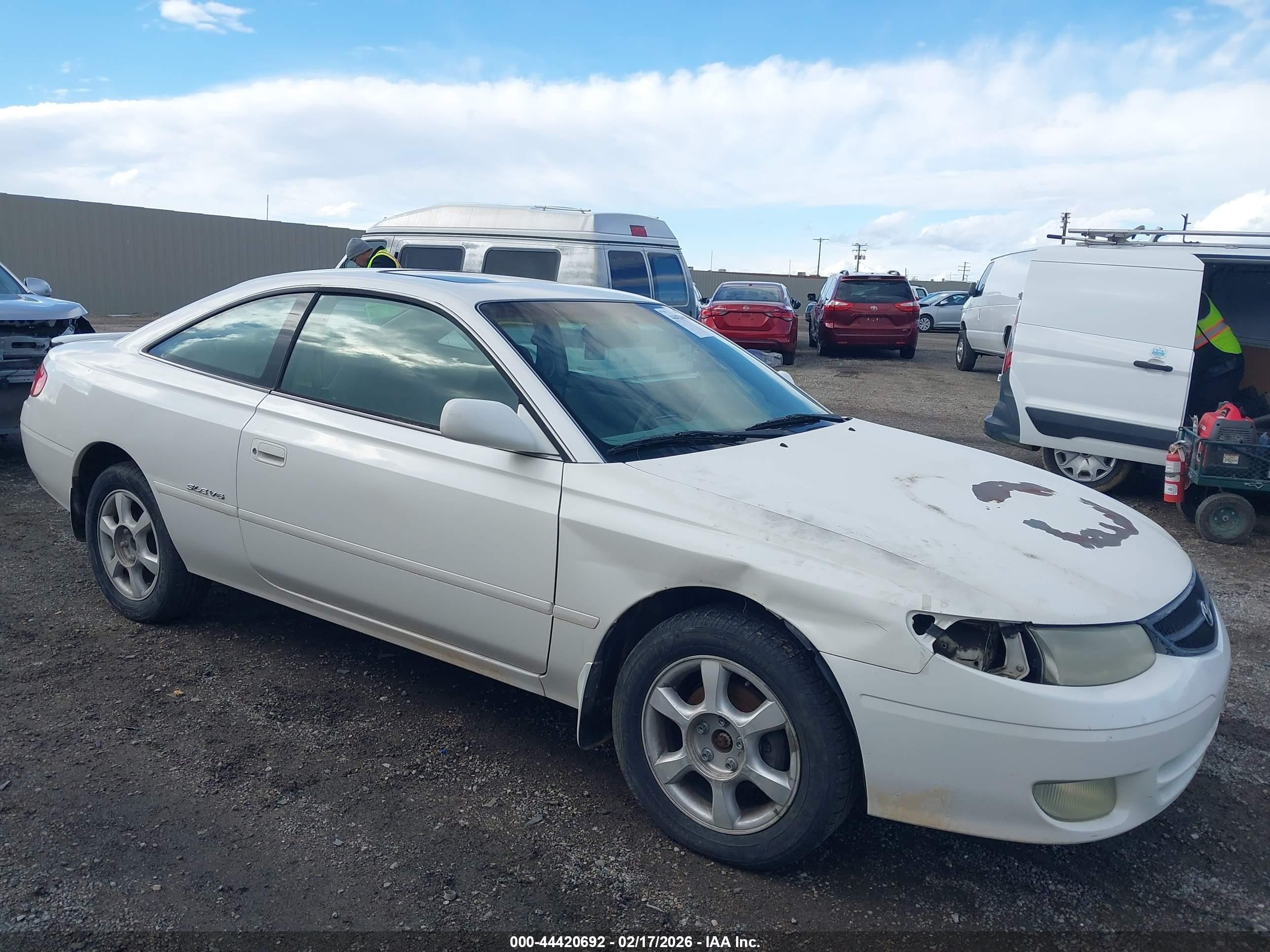 2001 Toyota Solara SLE, VIN 2T1CF28P41C489986 — Обычный износ