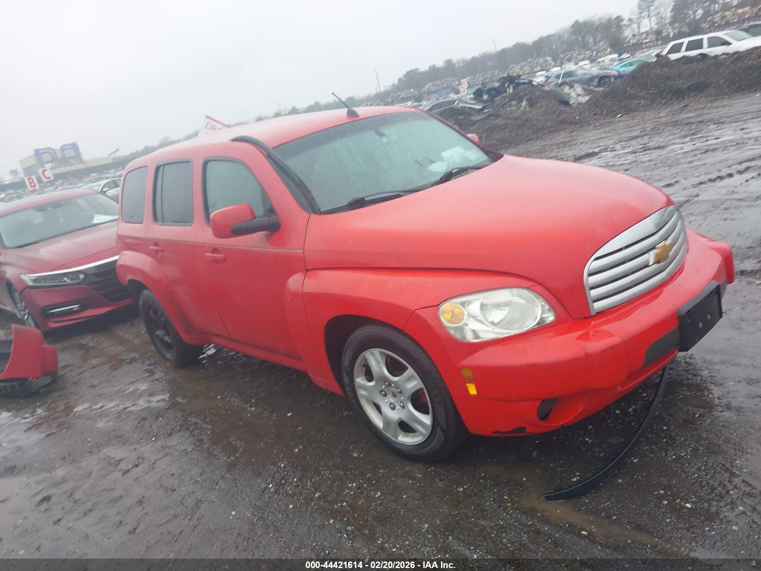 2010 Chevrolet HHR 1LT, VIN 3GNBABDB0AS605814 — Rear end