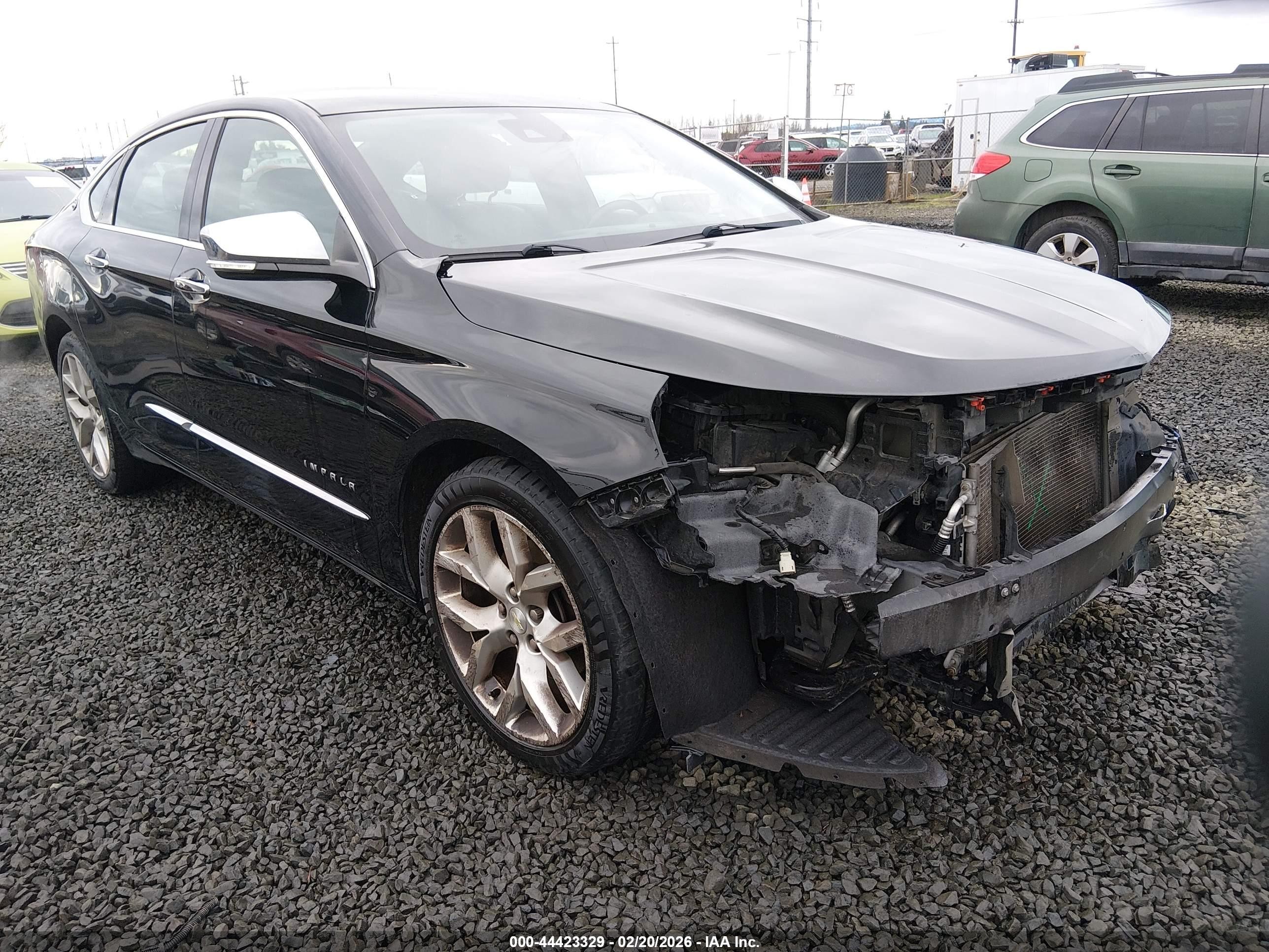 2015 Chevrolet Impala LTZ, VIN 2G1165S31F9261121 — Front end