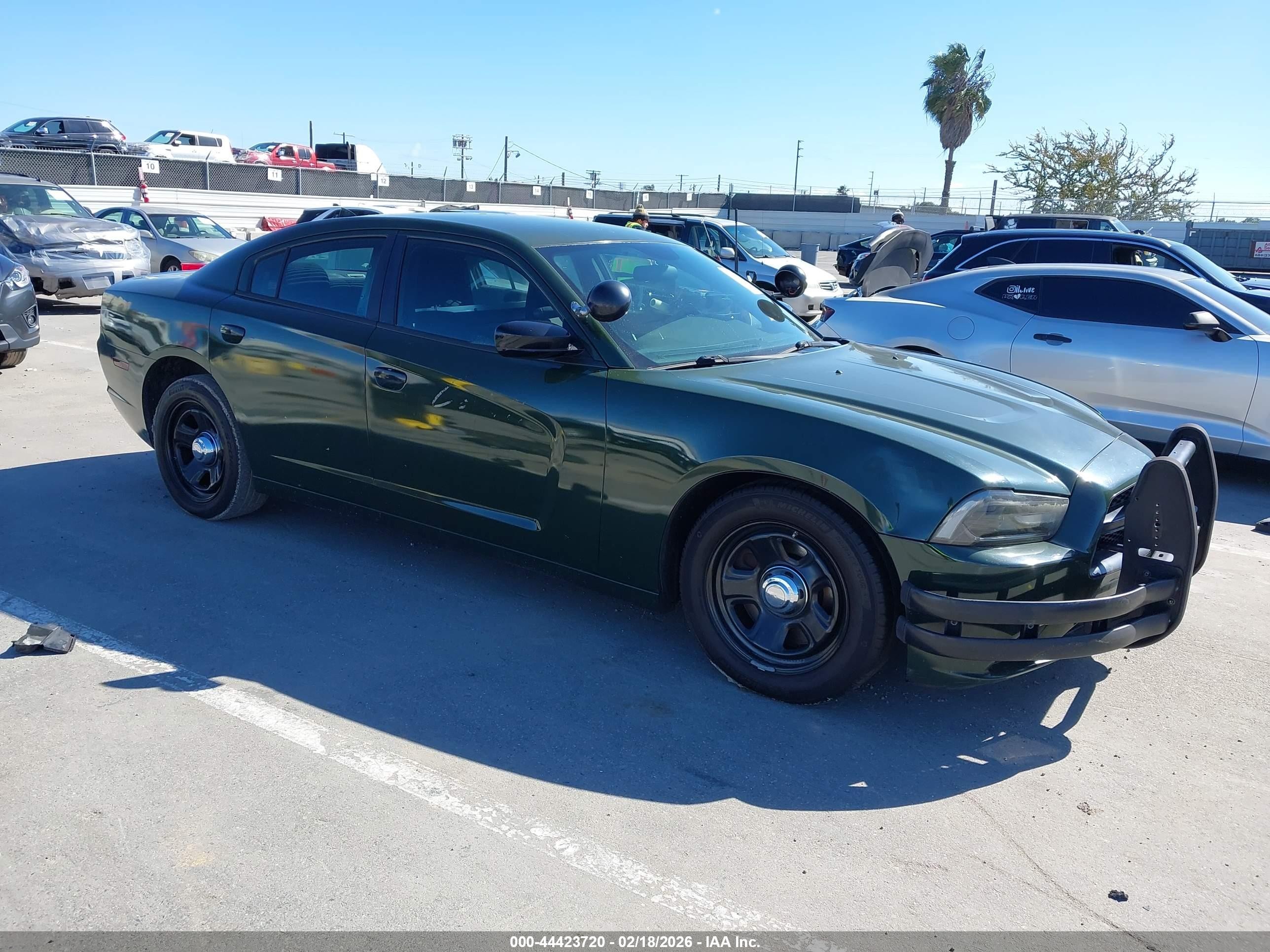 2014 Dodge Charger Police, VIN 2C3CDXAG4EH367268 — Фото с аукциона