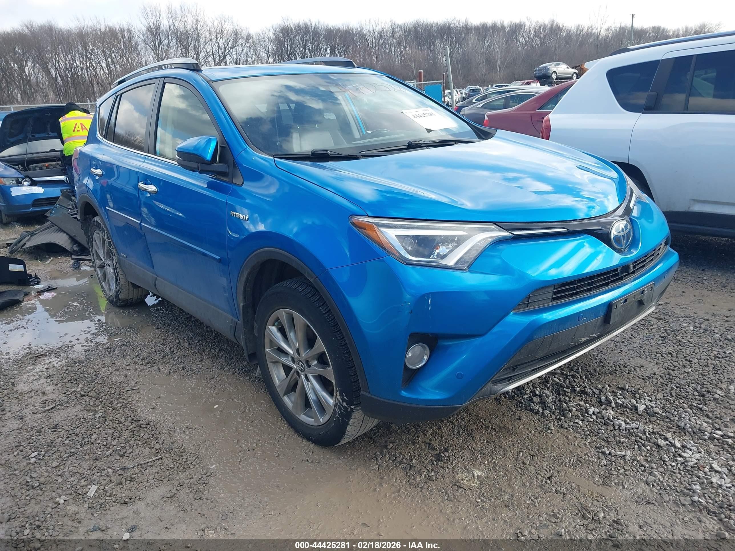 2018 Toyota RAV4 Hybrid Limited, VIN JTMDJREV0JD187001 — All over