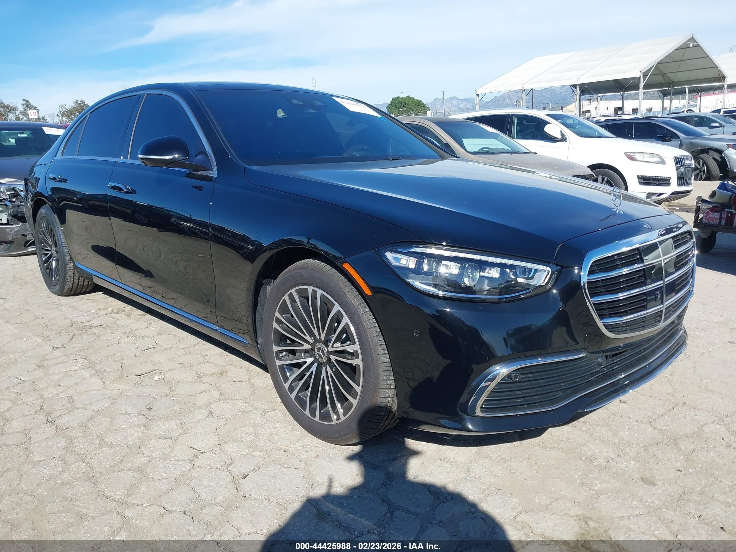 2024 Mercedes-Benz S 580e, VIN W1K6G6KB5RA302582 — Rear end
