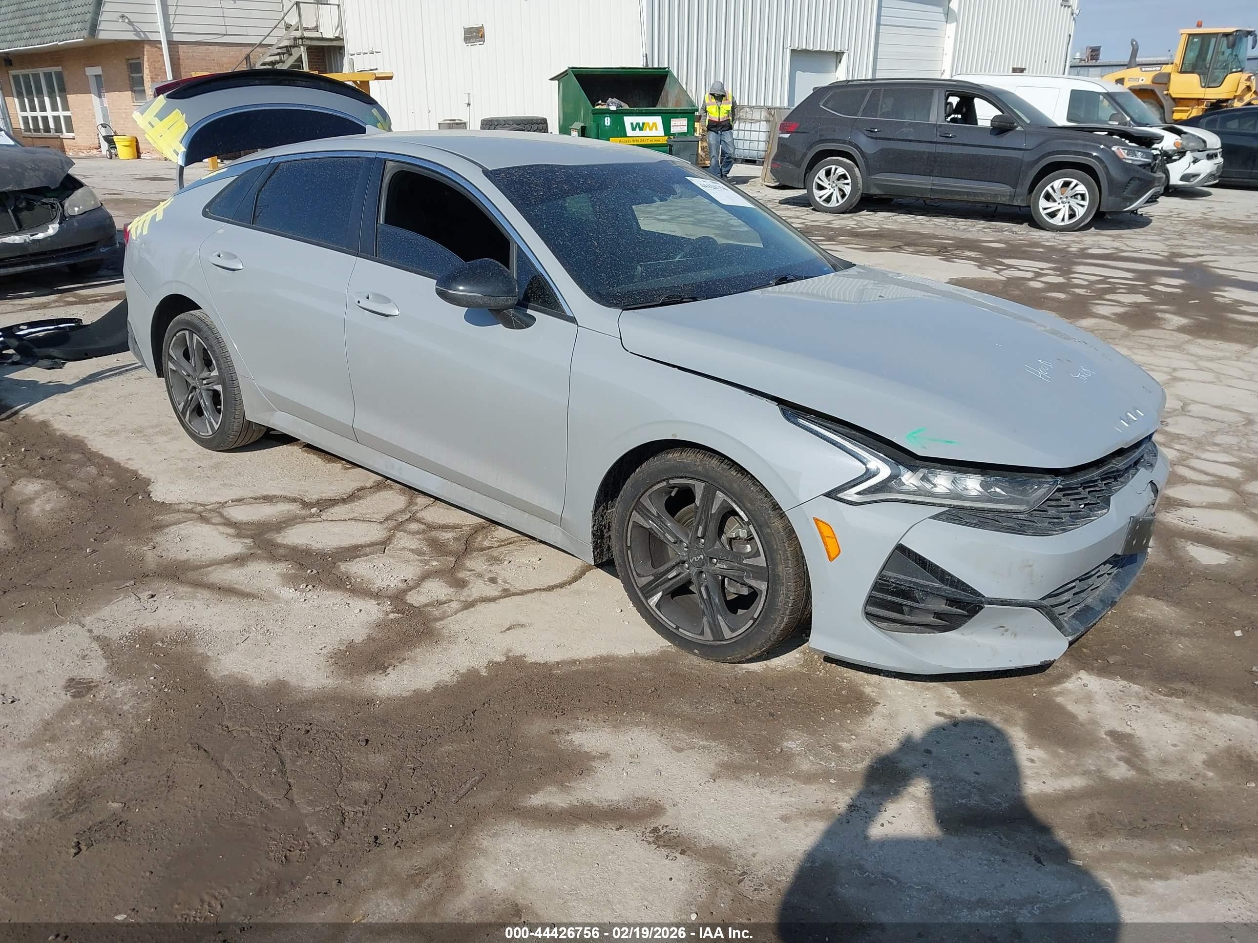 2022 Kia K5 GT-Line, VIN 5XXG64J25NG158988 — Rear end