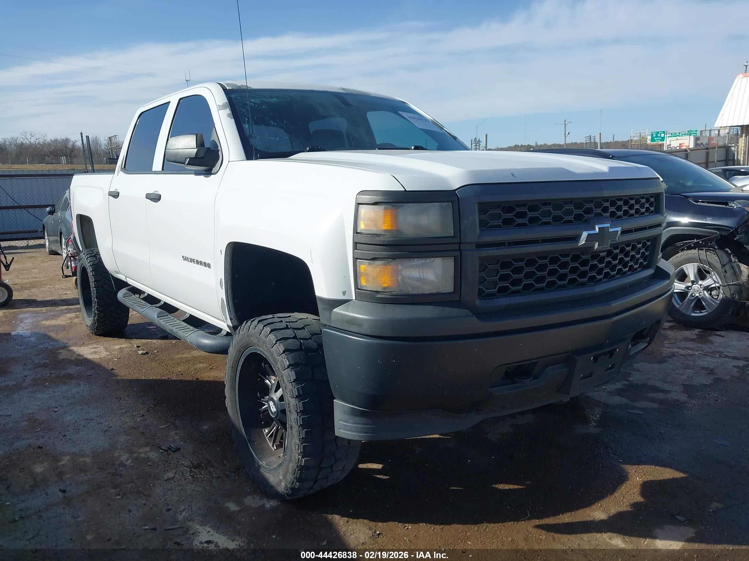 2015 Chevrolet Silverado 1500 Work Truck, VIN 3GCUKPECXFG304514 — Side