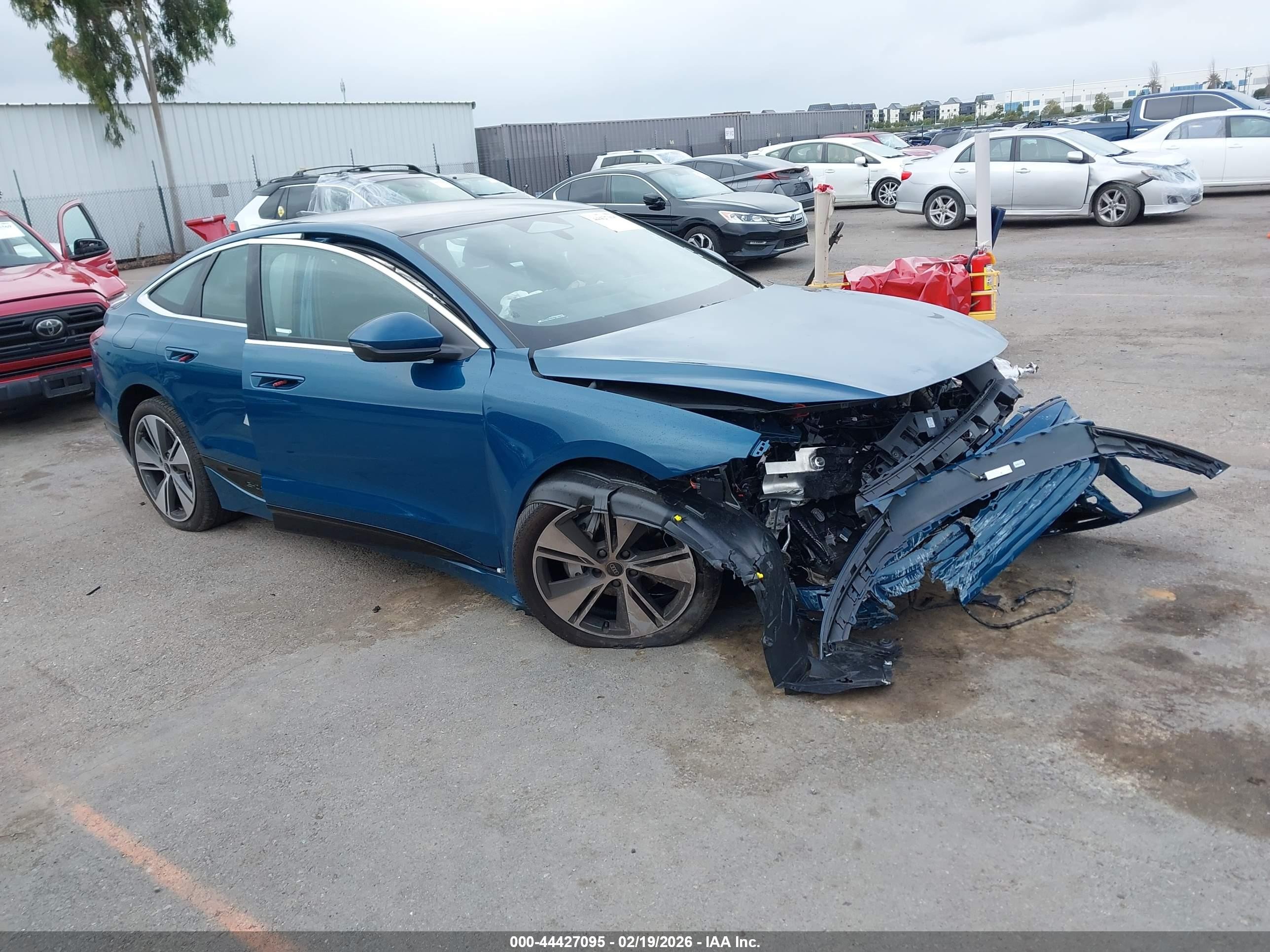 2025 Audi A6 e-tron Premium Plus, VIN WAU2CAGH0SA019465 — Front end