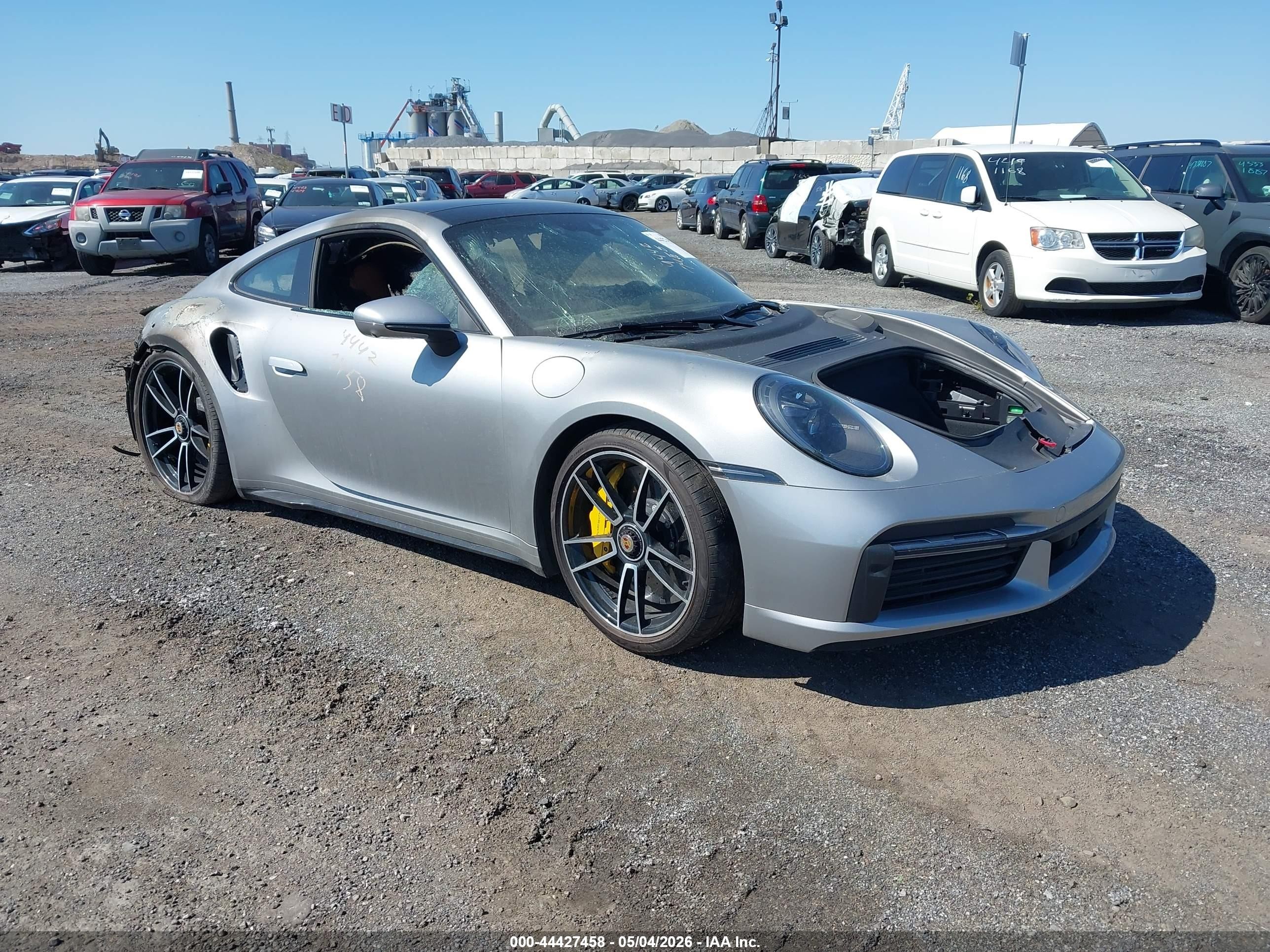 2021 Porsche 911 Turbo S, VIN WP0AD2A97MS258706 — Burn