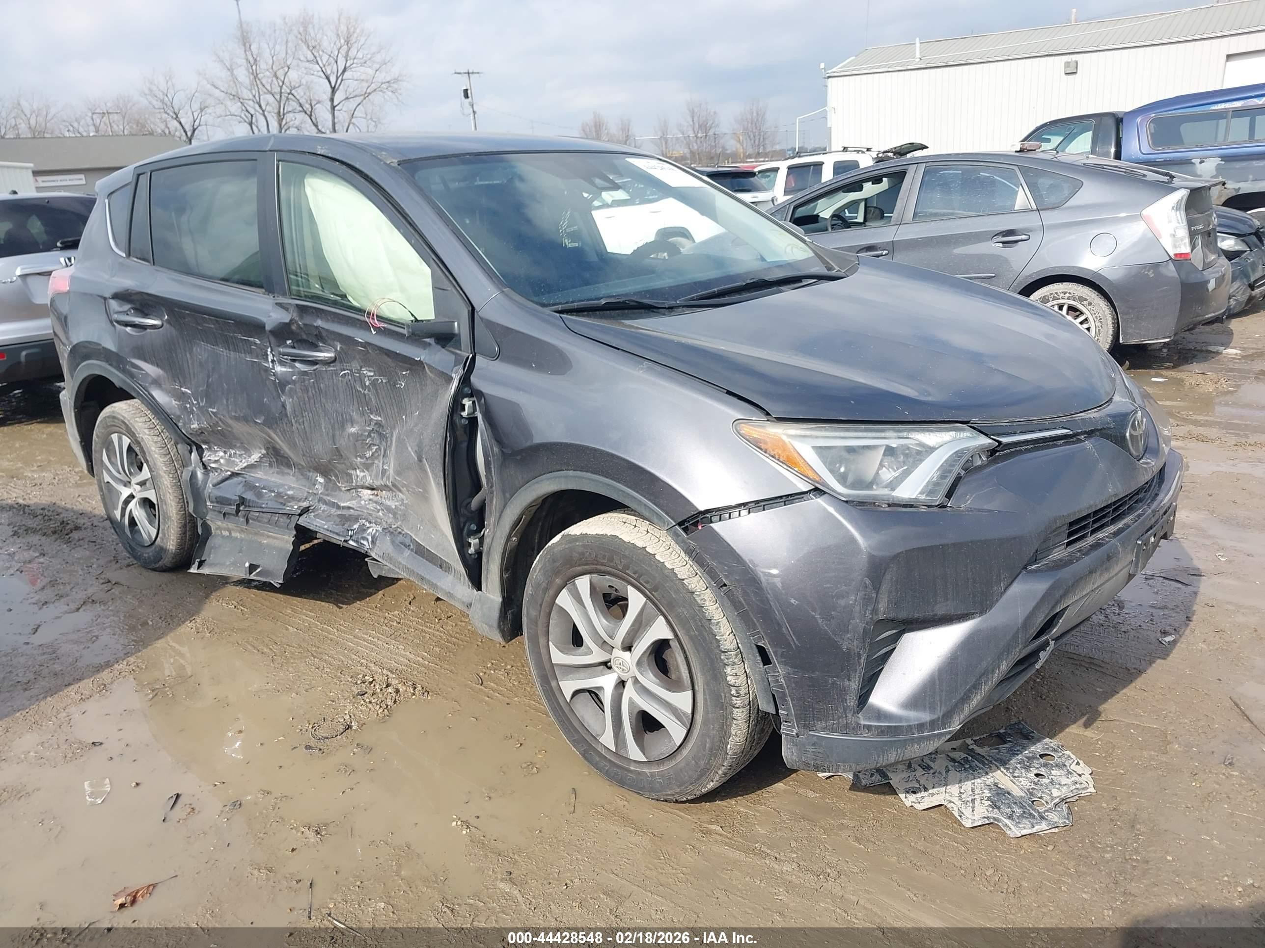 2017 Toyota RAV4 LE, VIN JTMBFREV5HJ714096 — Side