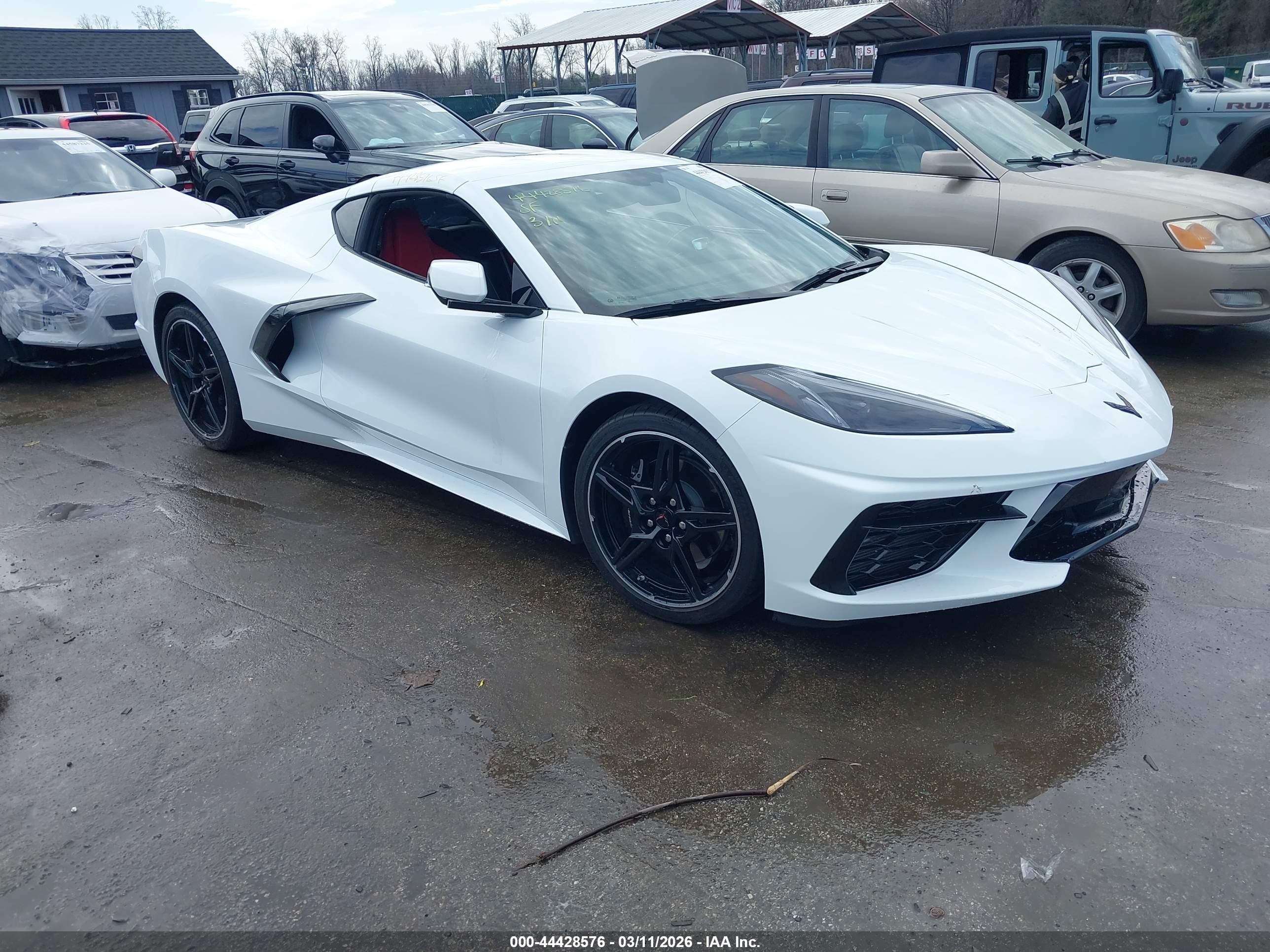 2022 Chevrolet Corvette 1LT, VIN 1G1YA2D45N5120050 — Theft recovery