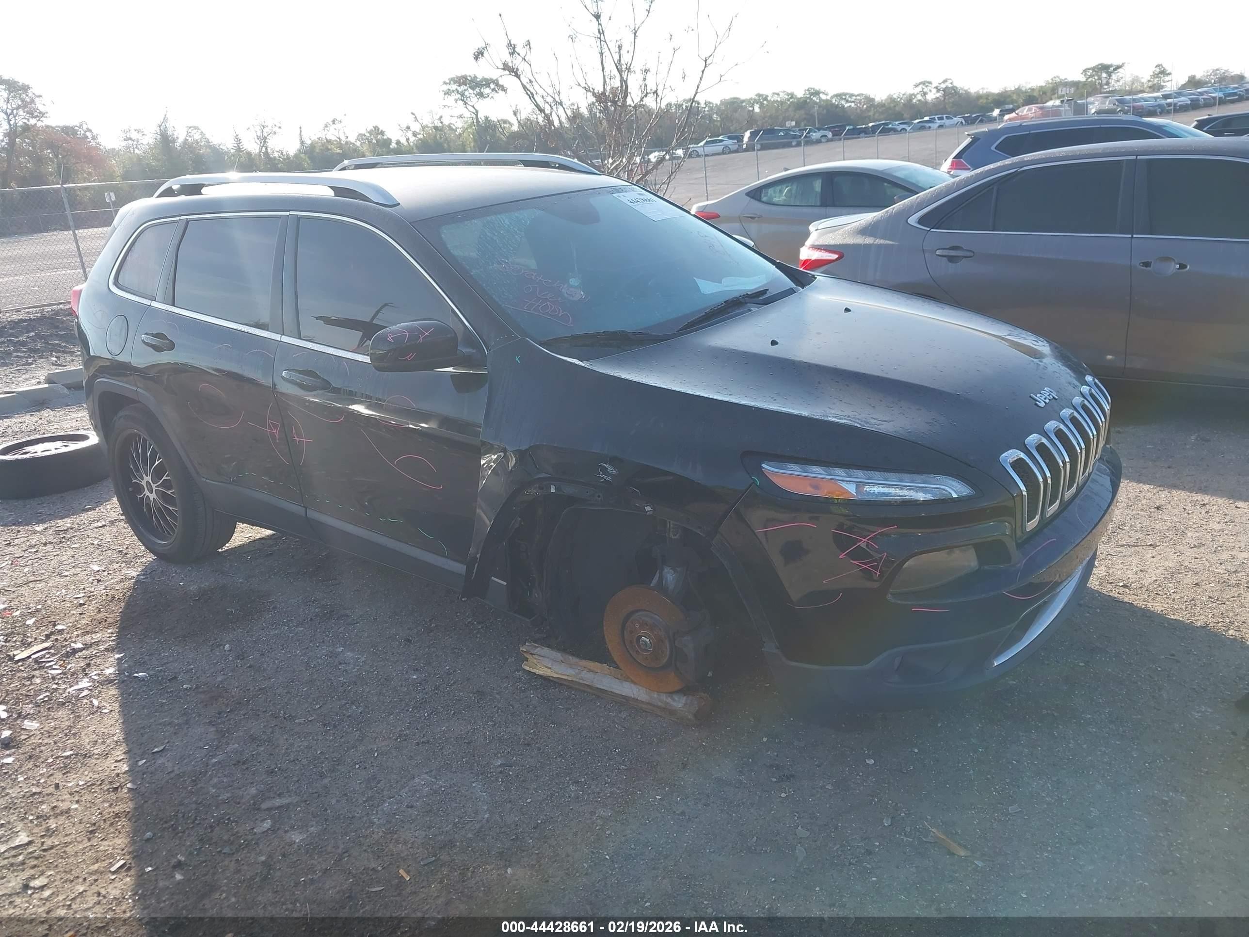2017 Jeep Cherokee Limited, VIN 1C4PJLDB4HW521997 — All over