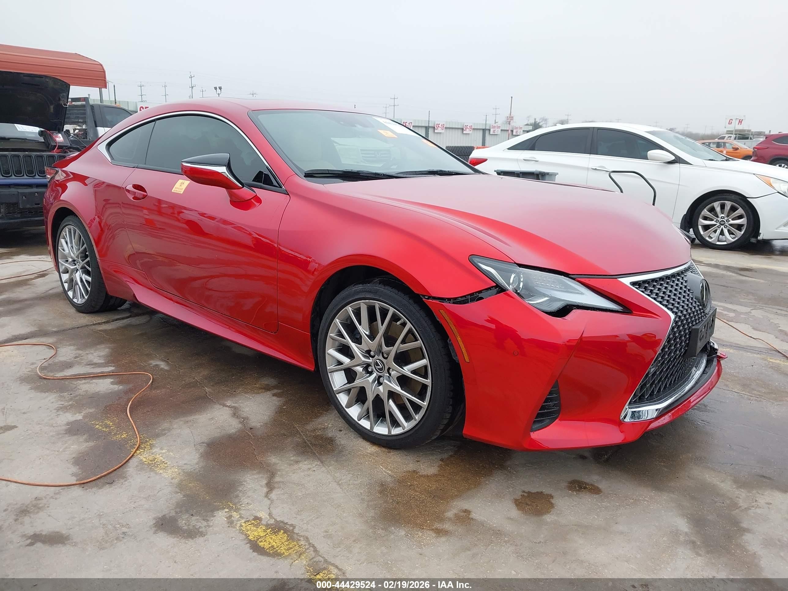 2022 Lexus RC 350, VIN JTHDZ5BC2N5026488 — Перед