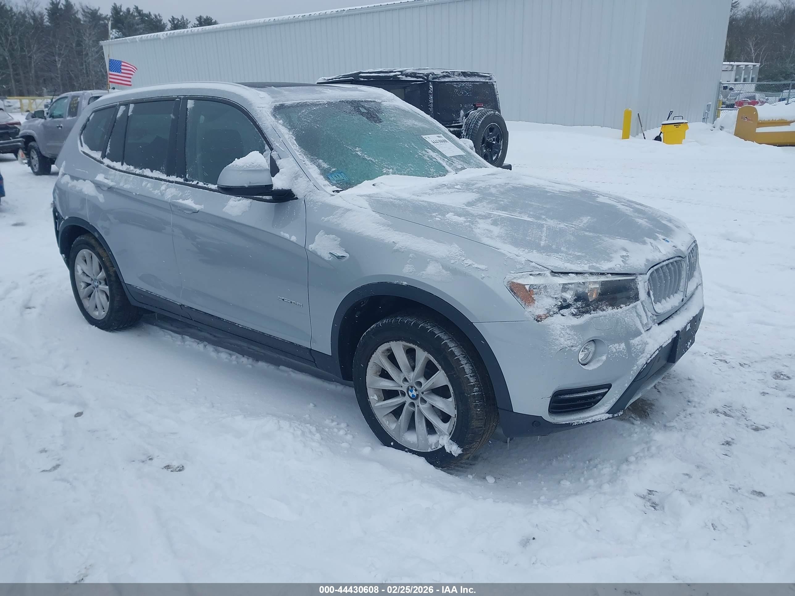 2017 BMW X3 xDrive28i, VIN 5UXWX9C35H0T19792 — Undercarriage