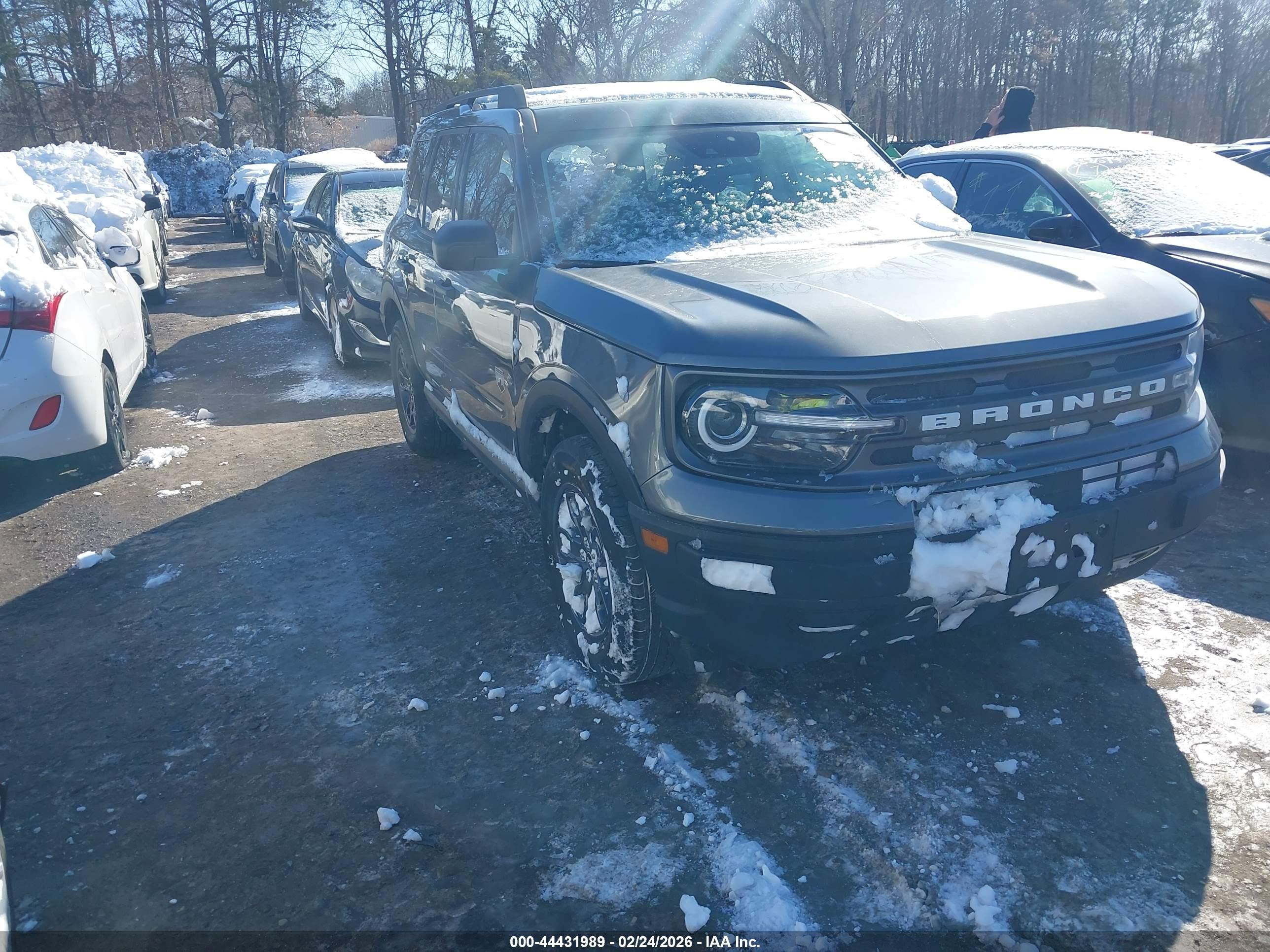 2024 Ford Bronco Sport Big Bend, VIN 3FMCR9B67RRE04057 — Rear end