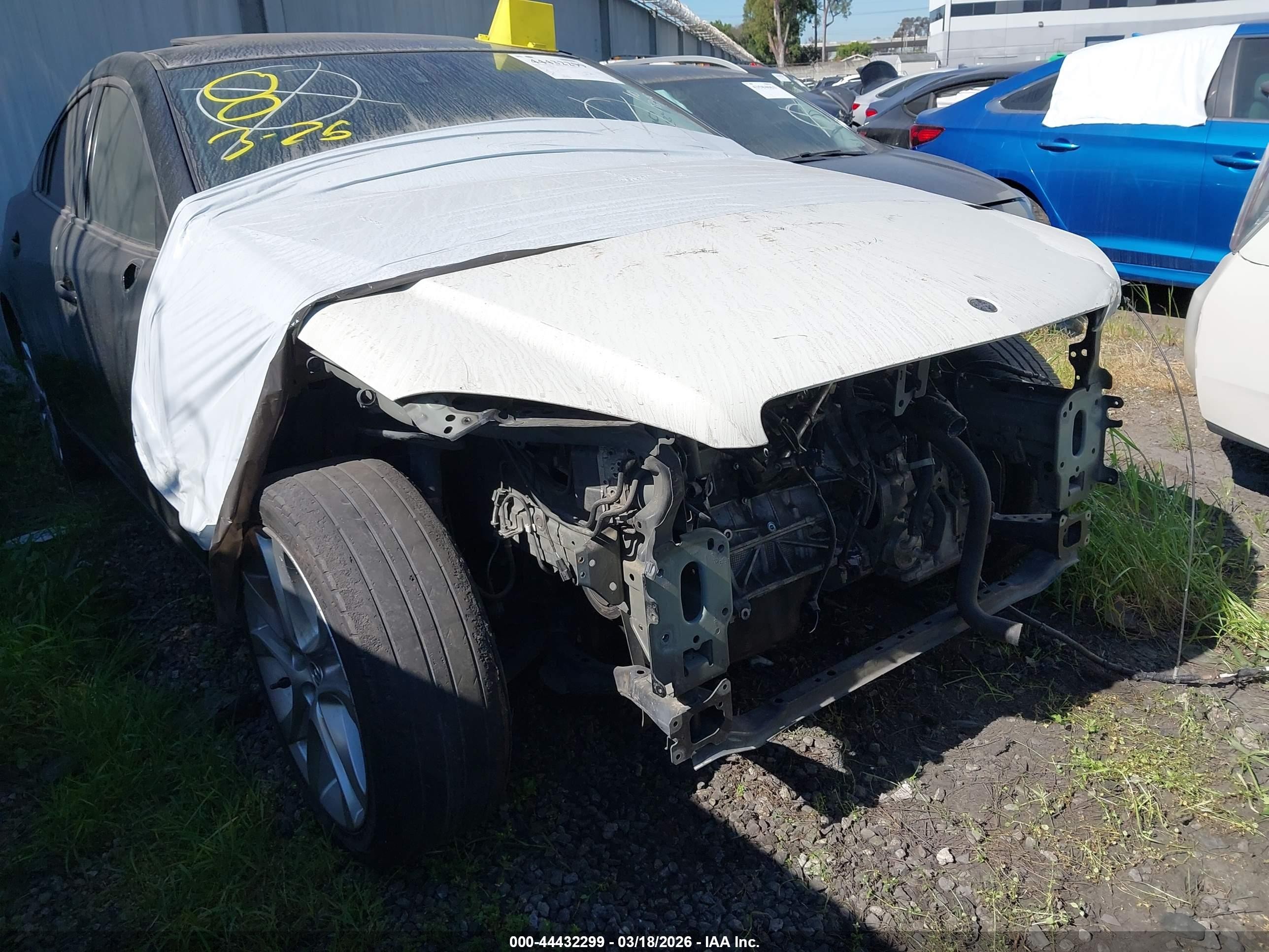 2015 Mazda 6 i Touring, VIN JM1GJ1T53F1208756 — Vandalism