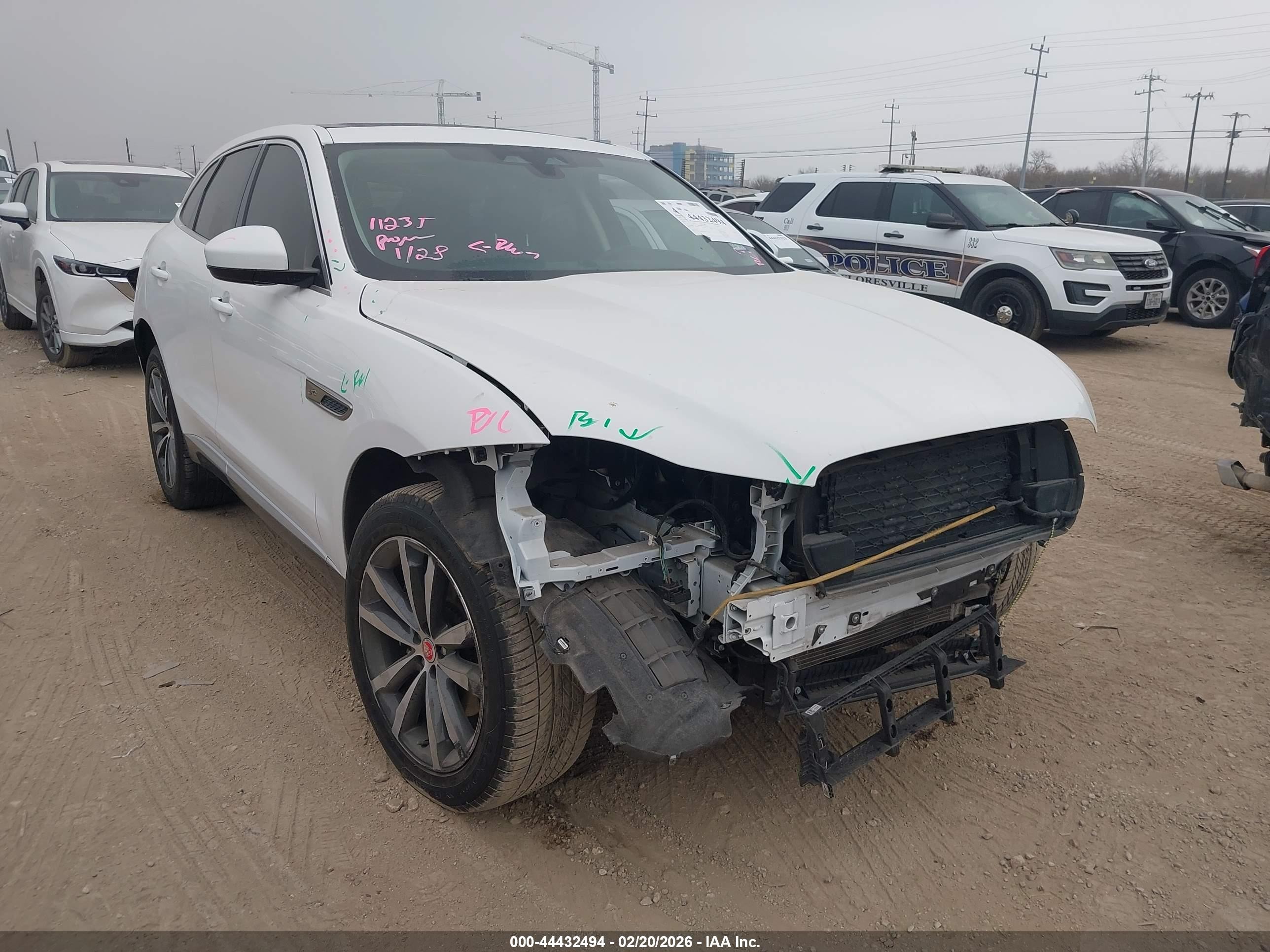 2023 Jaguar F-Pace S, VIN SADCJ2EX7PA705589 — Front end