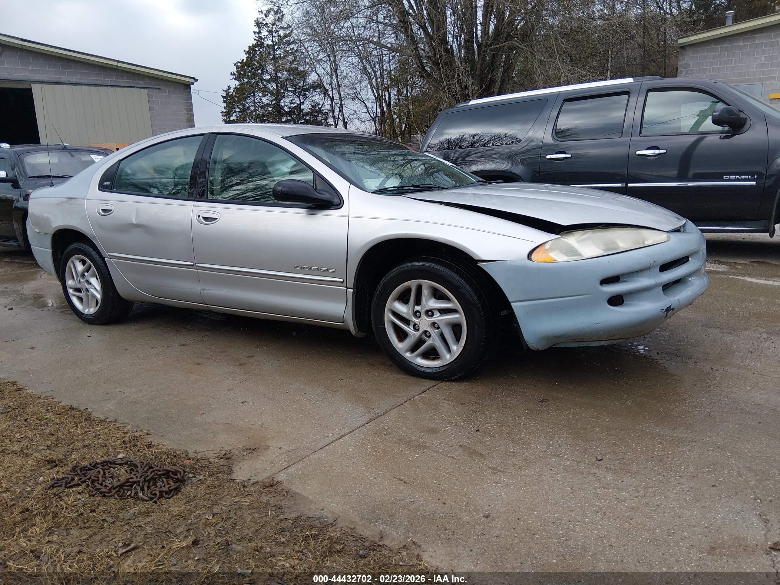 2001 Dodge Intrepid SE, VIN 2B3HD46R41H514355 — Обычный износ