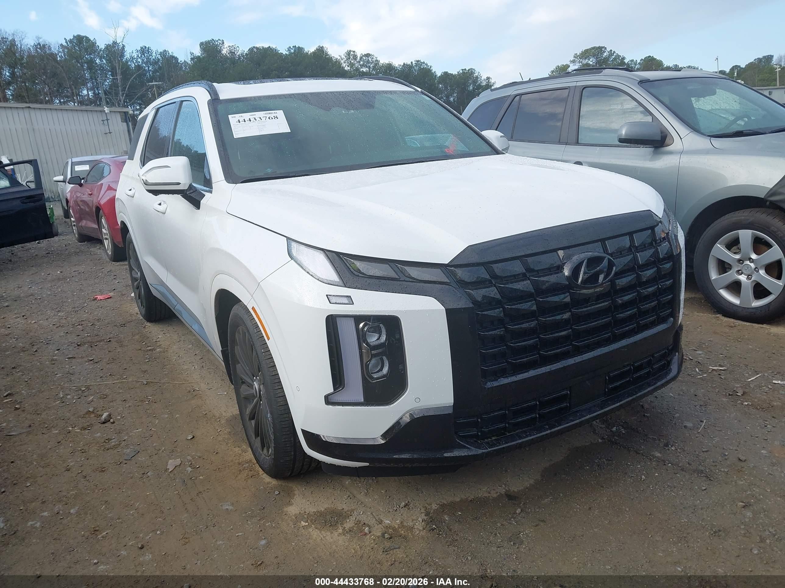 2025 Hyundai Palisade Calligraphy, VIN KM8R7DGE1SU852103 — Зад