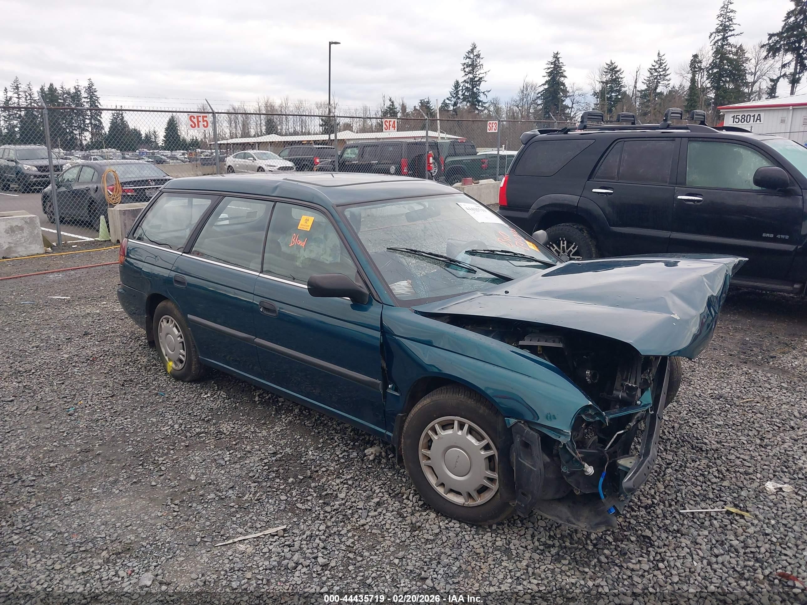 1997 Subaru Legacy L, VIN 4S3BK435XV6307780 — По всему кузову